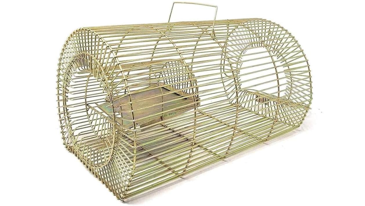 Star Mouse/Rat Trap for catching Small & Large Size Rats, Chuha Pinjara, Iron cage, Rat cage, Rat Trap cage for use in House, Warehouses, Food Units, Hotel etc (Big Trap)