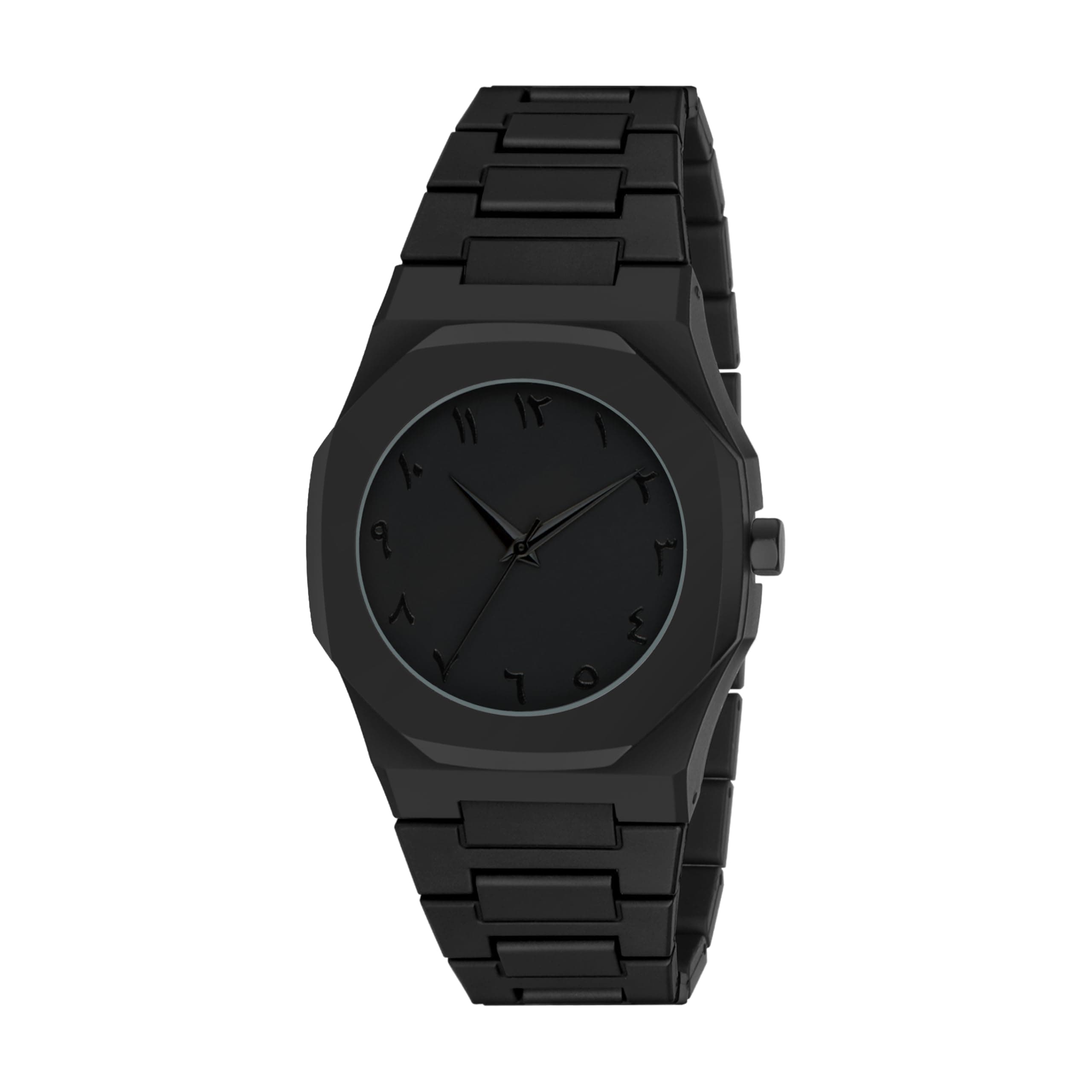 Matrix Arabian | Aura Dial & Polycarbonate Strap Analog Watch for Men & Boys (Black) (Black)