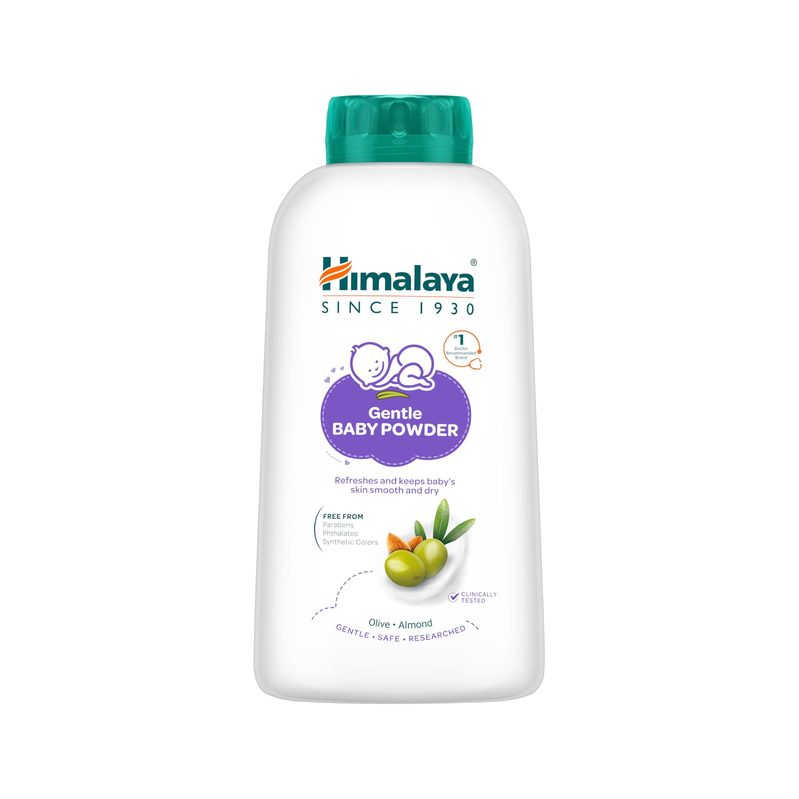 Himalaya Gentle Baby Powder 700g | No.1 Baby Powder brand | 99% NOI