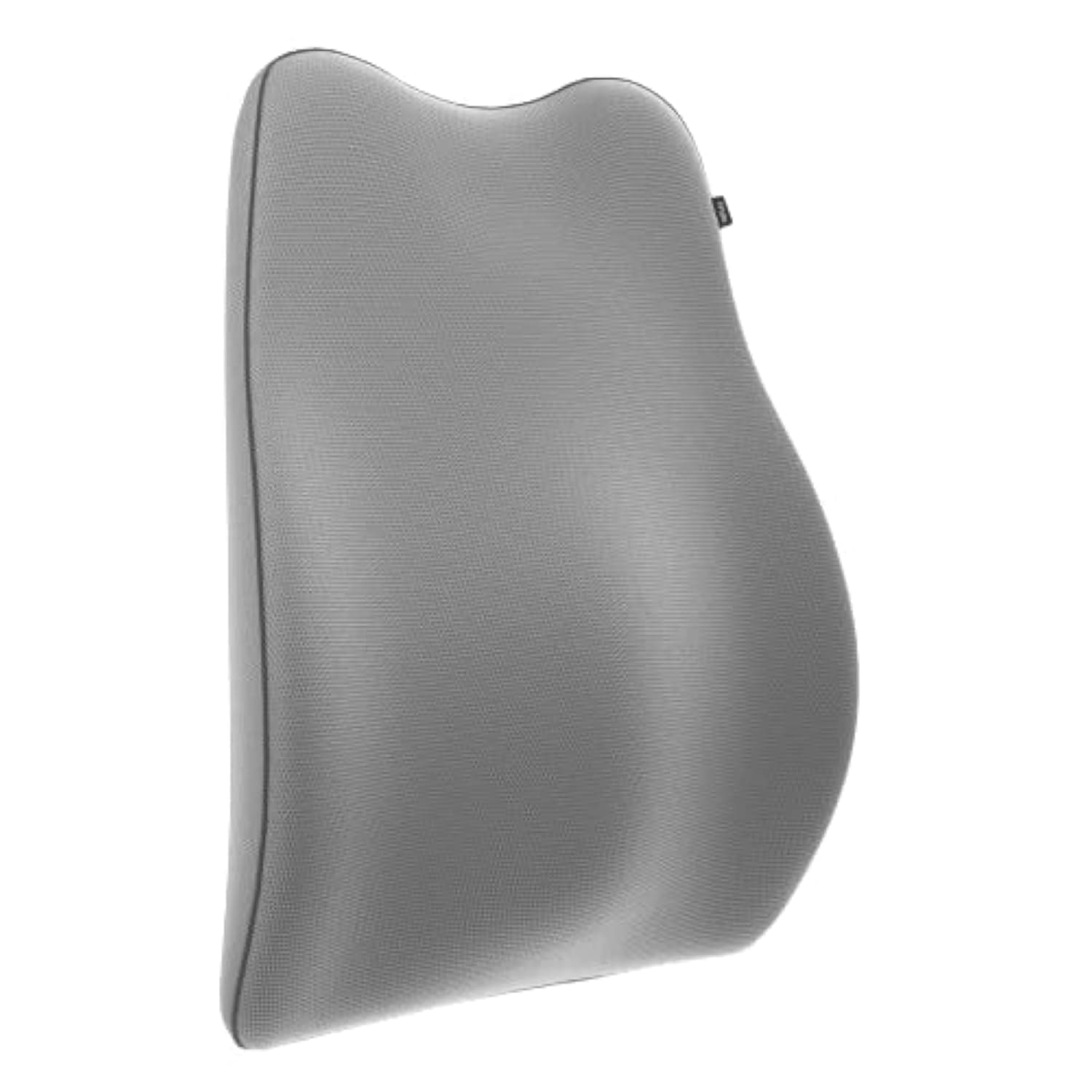 Frido Car Backrest Cushion for Lumbar Support & Back Pain Relief While Driving | Orthopedic Car Seat Cushion for Comfortable Long Rides | Complete Spine Alignment | Extra Leg-Room Design | Grey