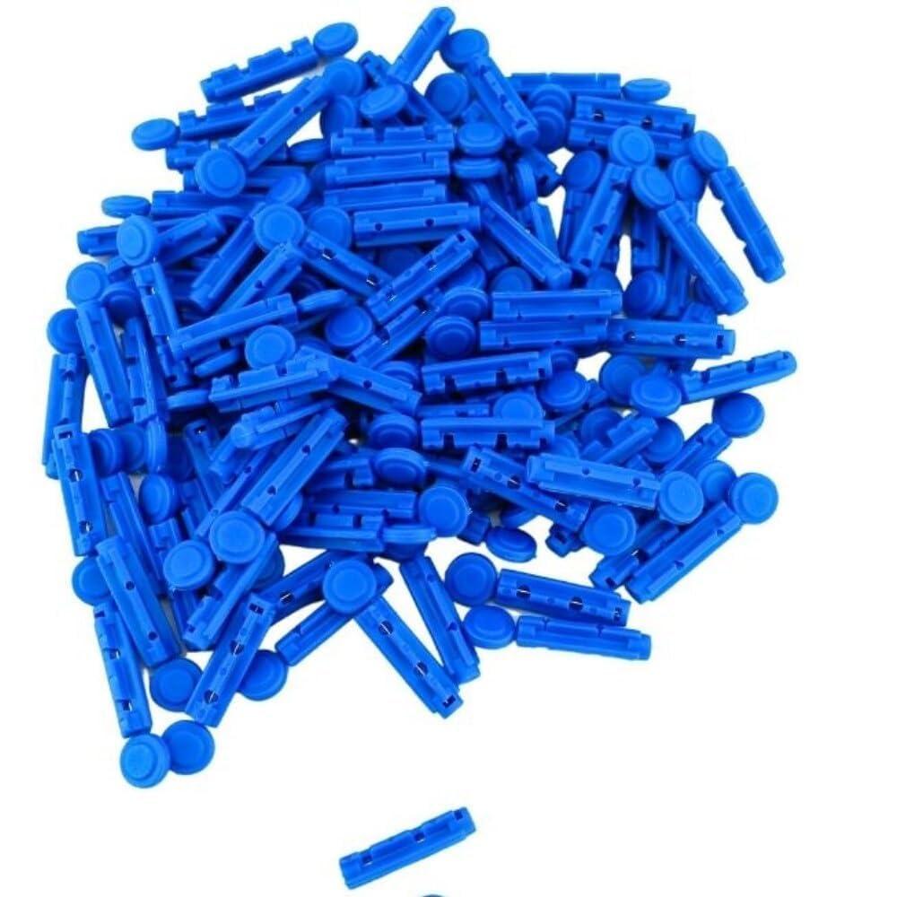 100 Pcs Round Lancets Compatible with Dr Morepen, Gluneolite, Onetouch, SD Codefree, On Call Plus, Dr Trust, Alere G1 Advance, Contour TS, Contour Plus
