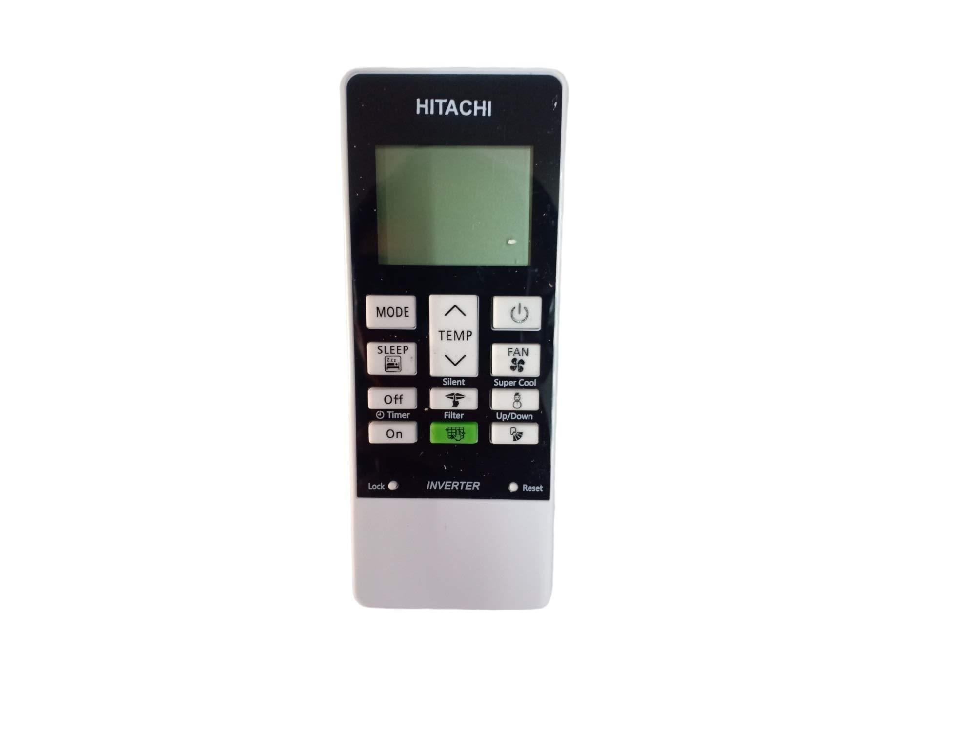 Double Wolf Remote Compatible for Hitachi Inverter AC (Please Match The Image with Your Old Remote)
