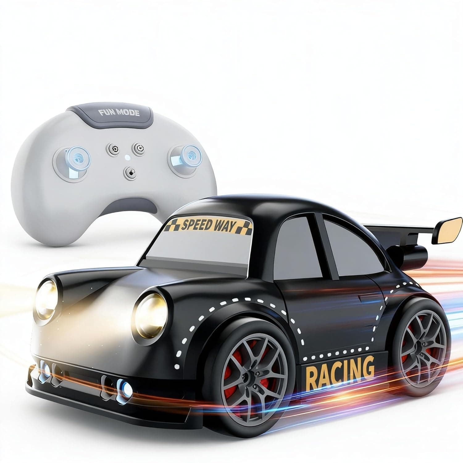 SUPER TOY Smart RC Drift Car Toy for Kids – Mini Four-Wheel Drive Remote Control Car with Gesture Induction, Auto Follow, Music & Lights Gift for Boys Girls