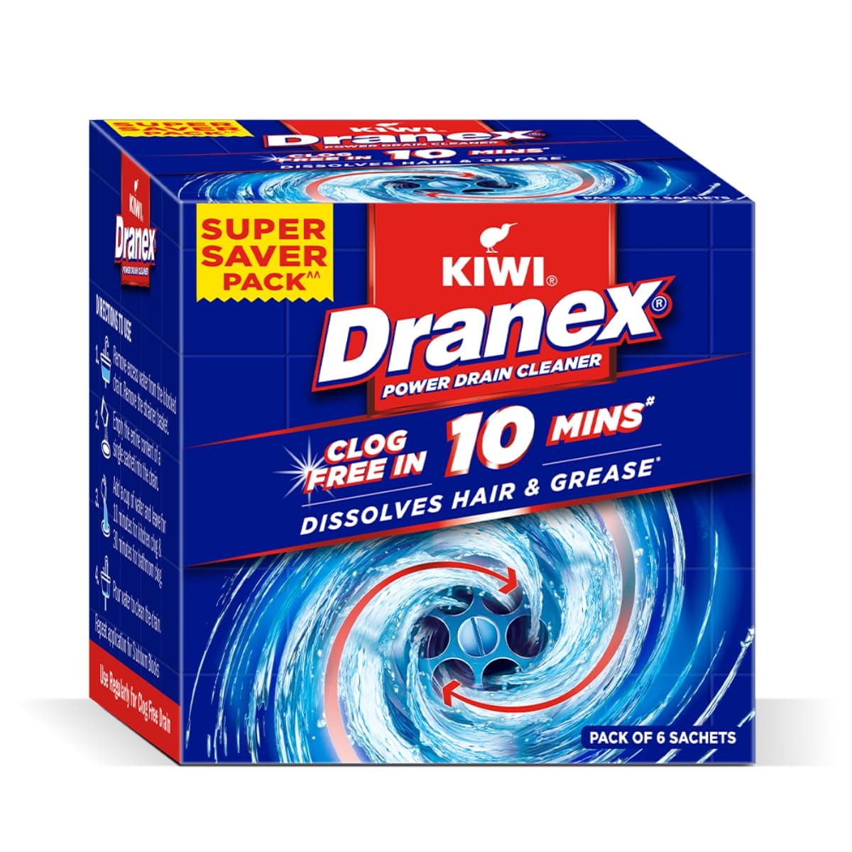 Dranex Drain Cleaner 50g*6N