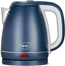 Pigeon Tesla Electric Kettle 1.5 L, 1300 Watt, Stainless Steel Body with Auto Shut-off Feature Used for Boiling Water - (Matt Blue)