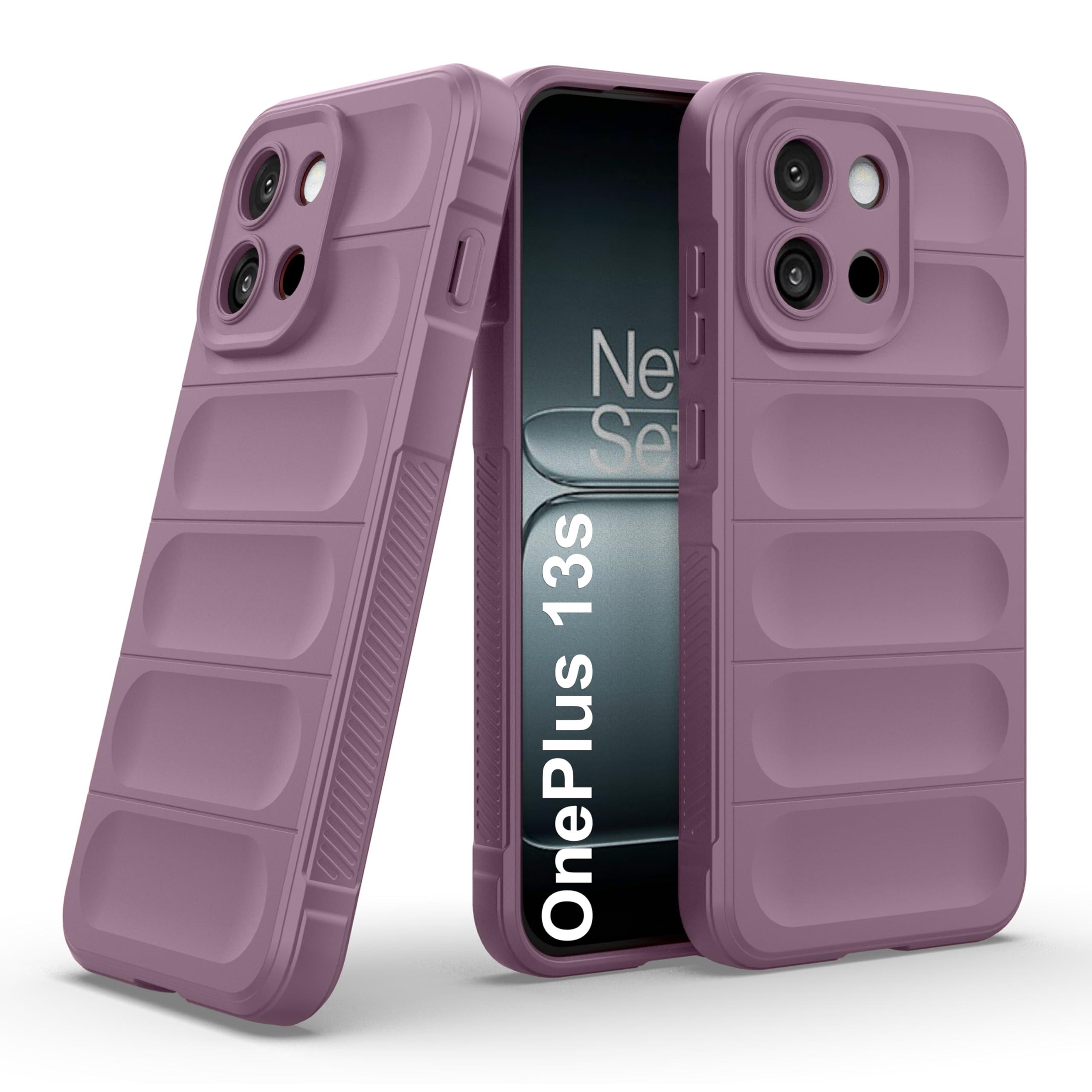 Zapcase Back Case Cover for OnePlus 13s | Compatible for OnePlus 13s Back Cover | Liquid Silicon Magic Case with Camera Protection | Lavender