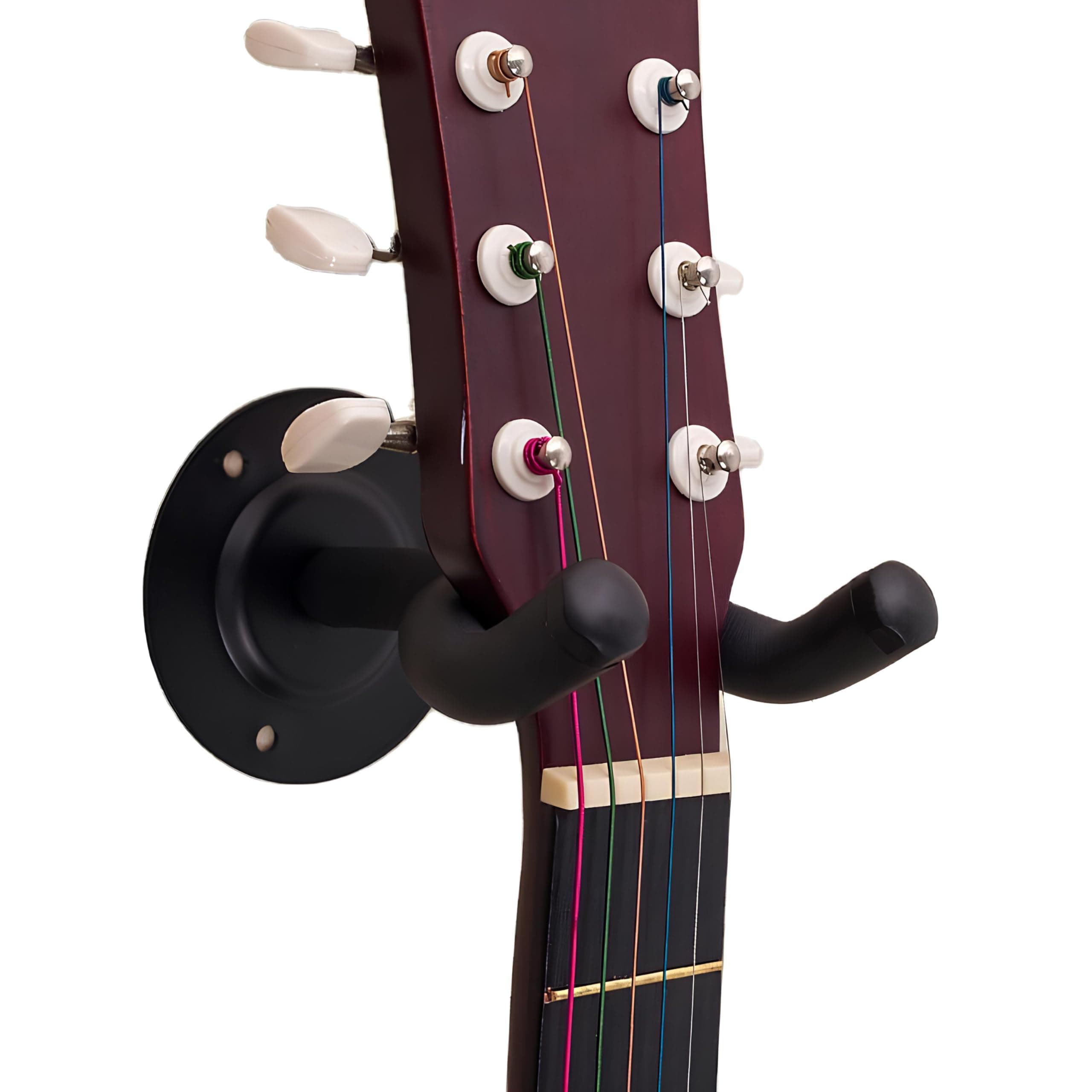 Gladiadora® Guitar Wall Hanger Mount – Heavy-Duty Guitar Holder Hook Stand Rack for Acoustic | Electric & Bass Guitars | Foam-Padded Neck Support | (Guitar Pack of-1)