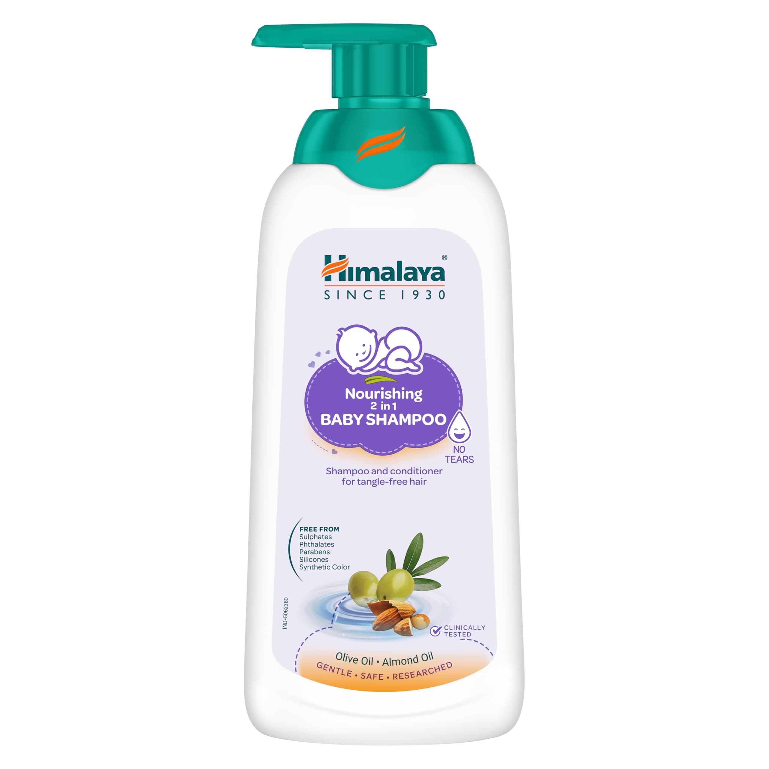 Himalaya Nourishing 2 in 1 Baby Shampoo| Shampoo+Conditioner|No Tears|400ml