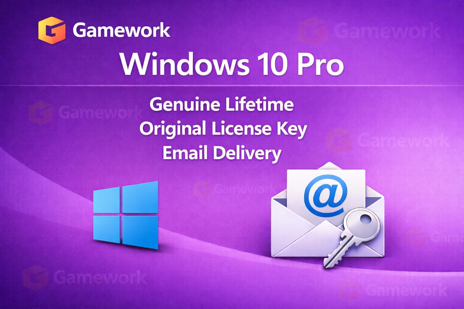 Win 10 Pro Professional Edition Genuine License Key – Lifetime Activation | Instant Email Delivery | Full Version