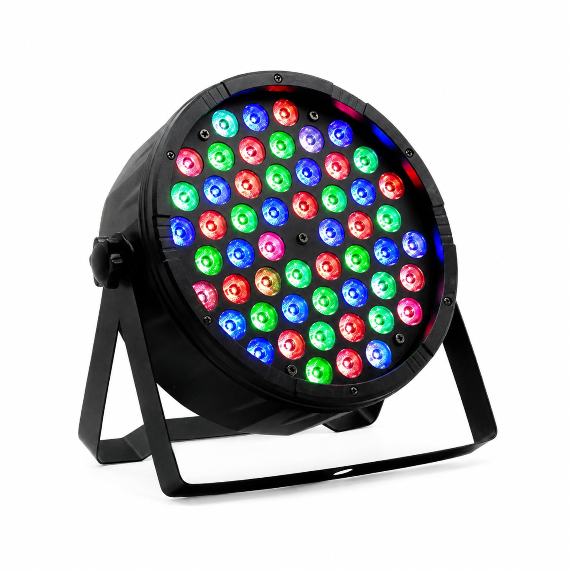 DJ PAR LED Light RGB Multicolor Stage Light with Color Changing Effects for Party, DJ, Disco, Wedding, Club & Home Decoration (60 LED)