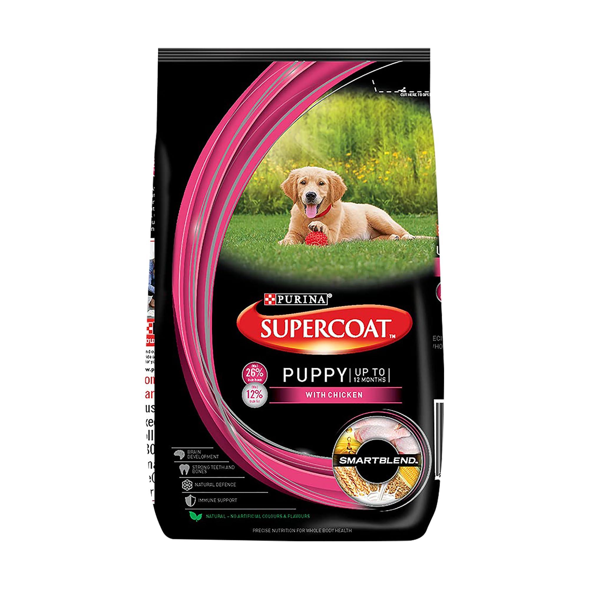 Purina Supercoat, Dry Food for Puppy, Chicken, 2.5kg Pack