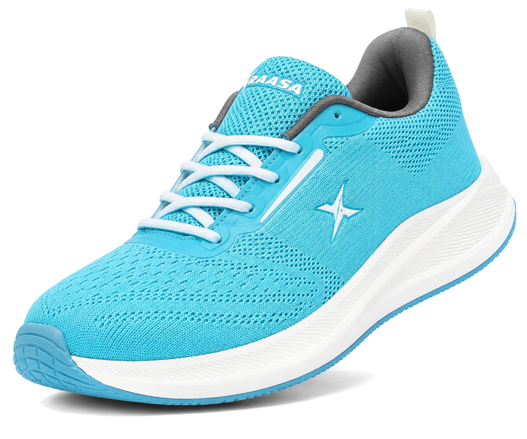 Kraasa Dash Running Shoes for Men | Mesh Lace-Up Sports Shoes