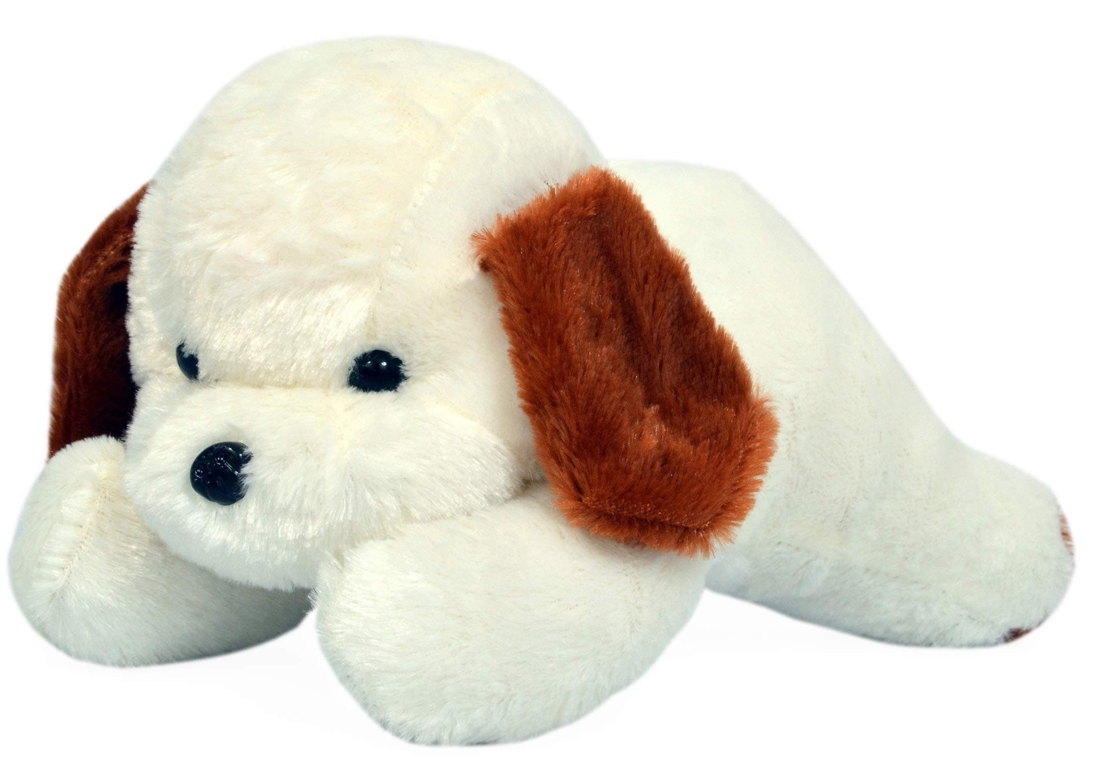 Babique Dog Stuffed Soft Toy Plush for Kids Baby Boy Girl Birthday 26 cm, Dog-White