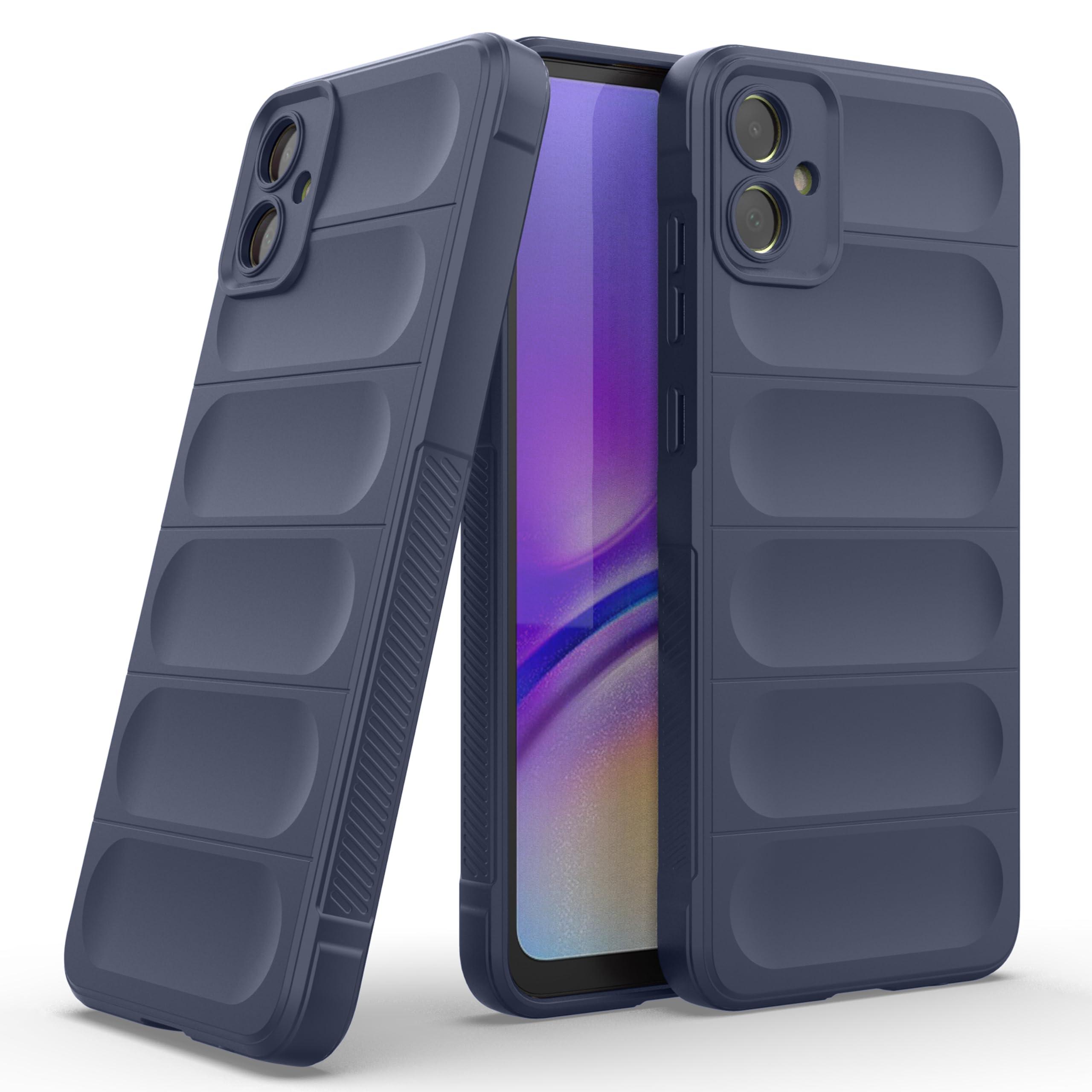 Zapcase Back Case Cover for Samsung Galaxy A05 | Compatible for Samsung Galaxy A05 Back Cover | Liquid Silicon Magic Case with Camera Protection | Sapphire