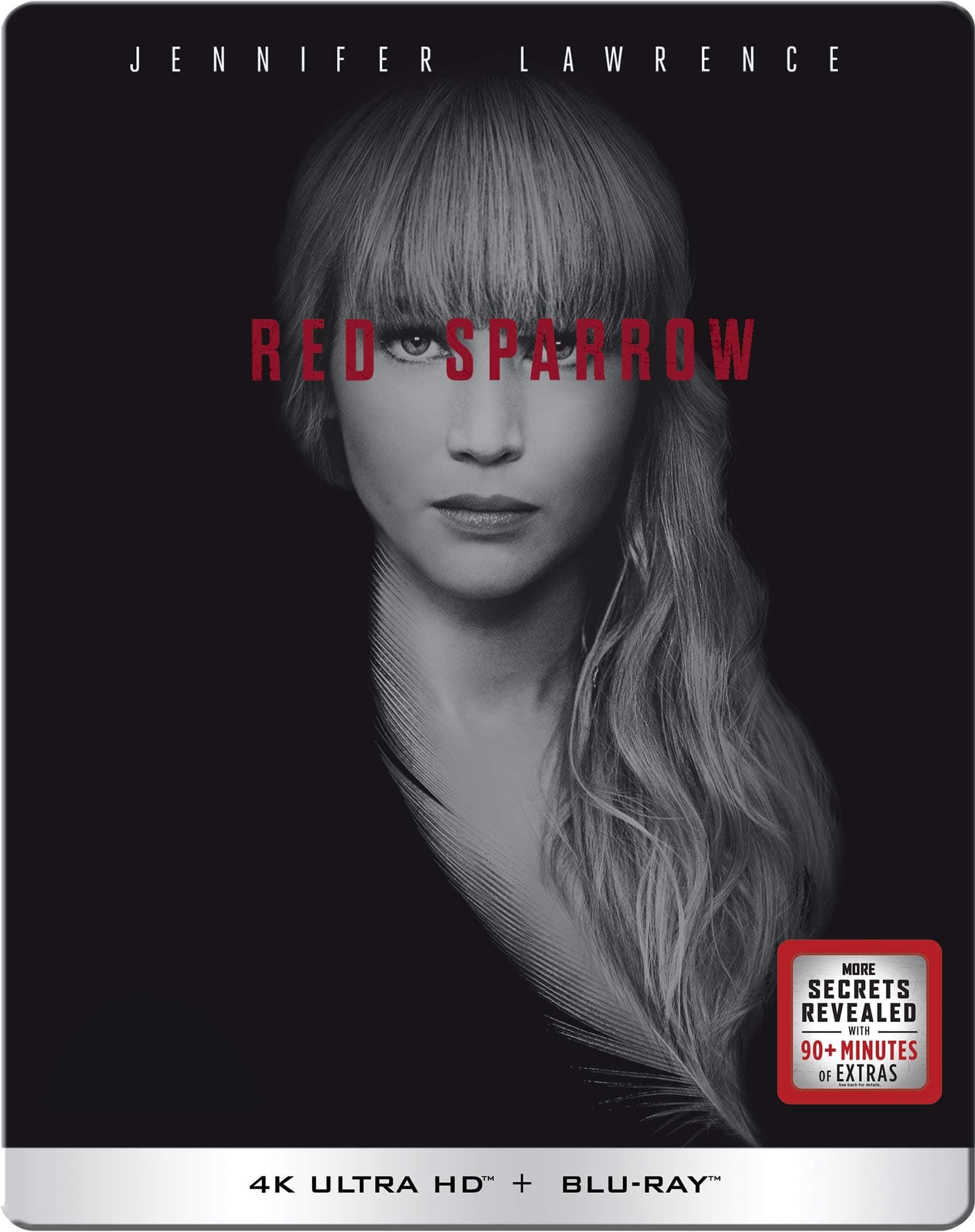 Red Sparrow (2018) (Limited Collector’s Edition Steelbook) (4K UHD + Blu-ray) (2-Disc)