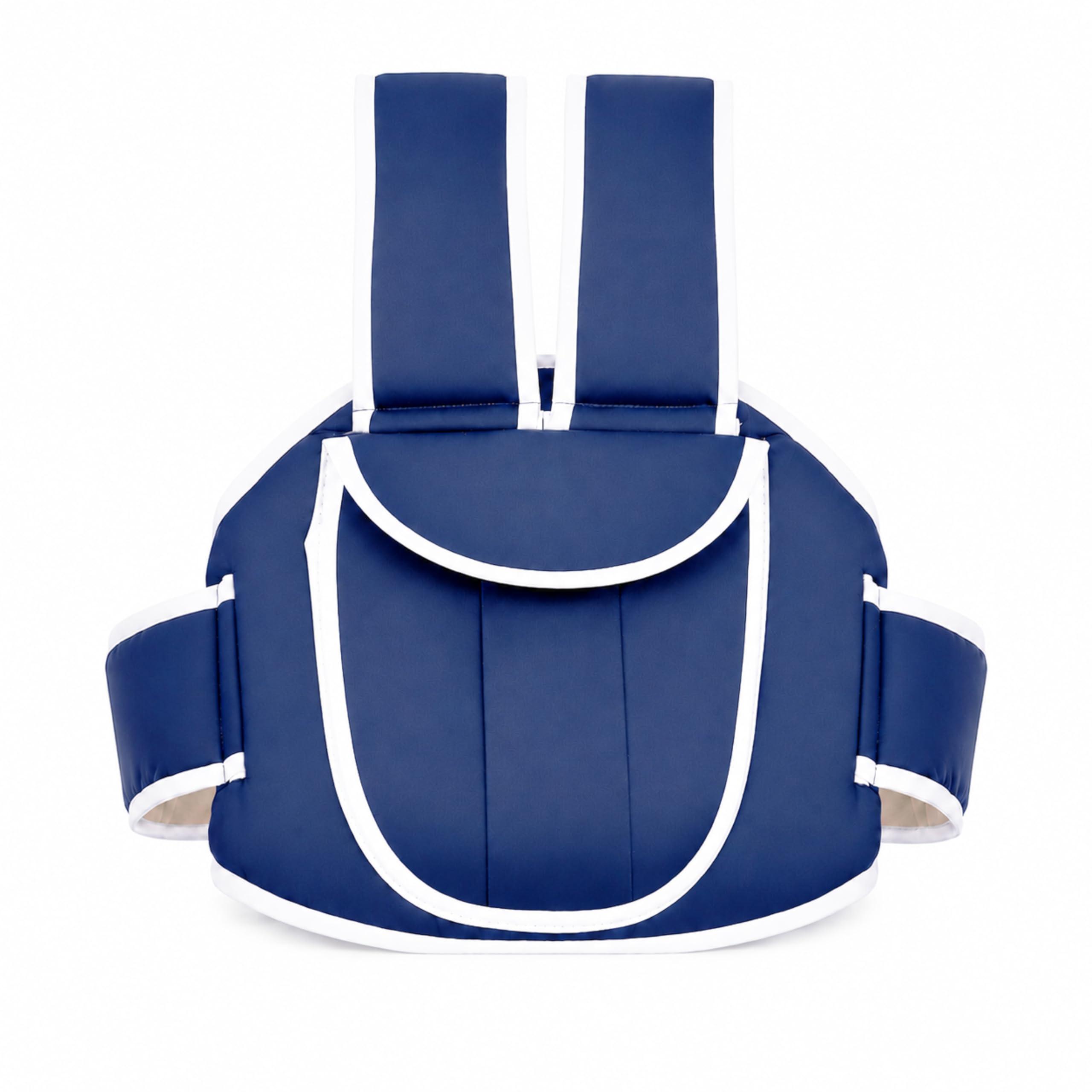 Mommers Baby Safety Belt for 2 Wheeler | Adjustable Harness for Bike and Scooter | Motorcycle Safety Harness Strap Belt for Children for 2 to 6 Year | Polyester - Blue