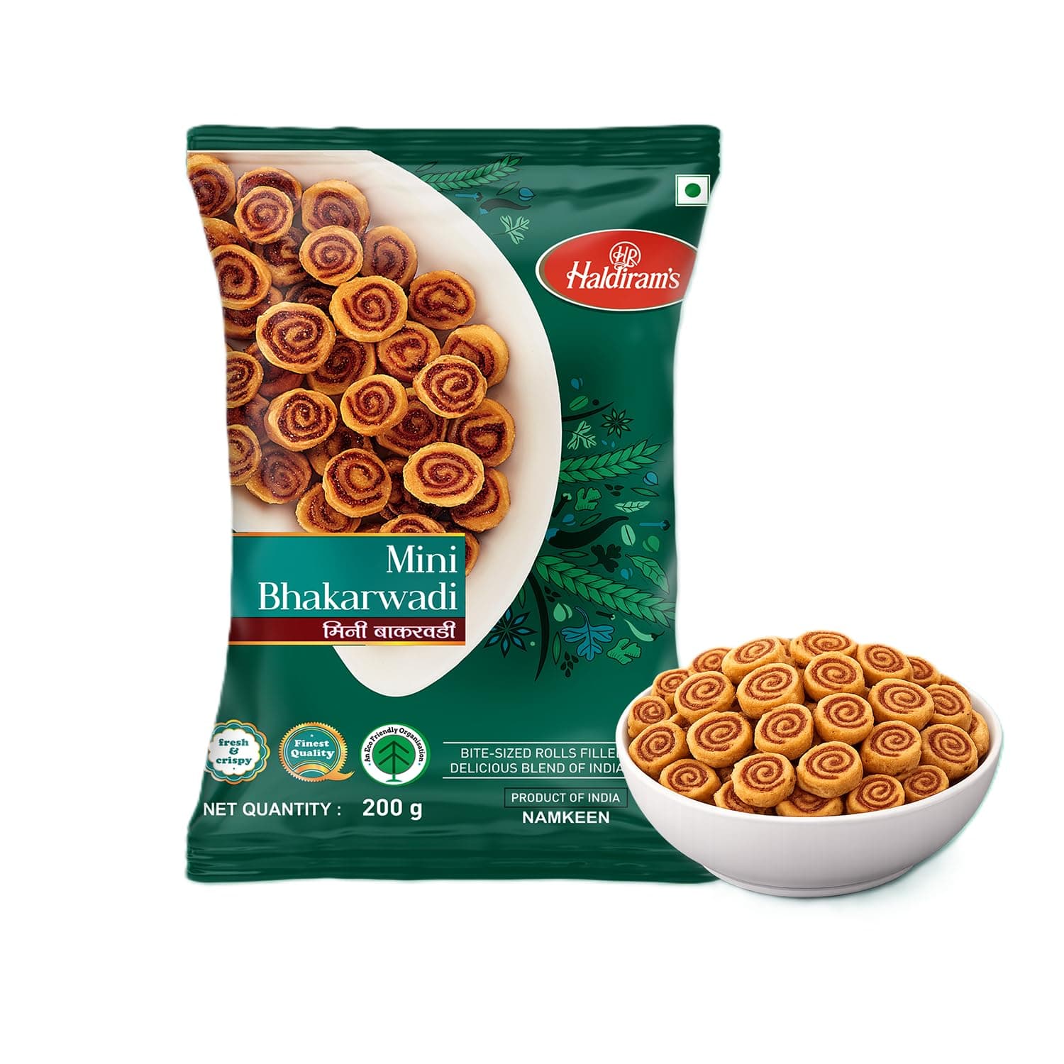 Haldiram's Nagpur Mini Bhakarwadi,200g,spicy,200 gram