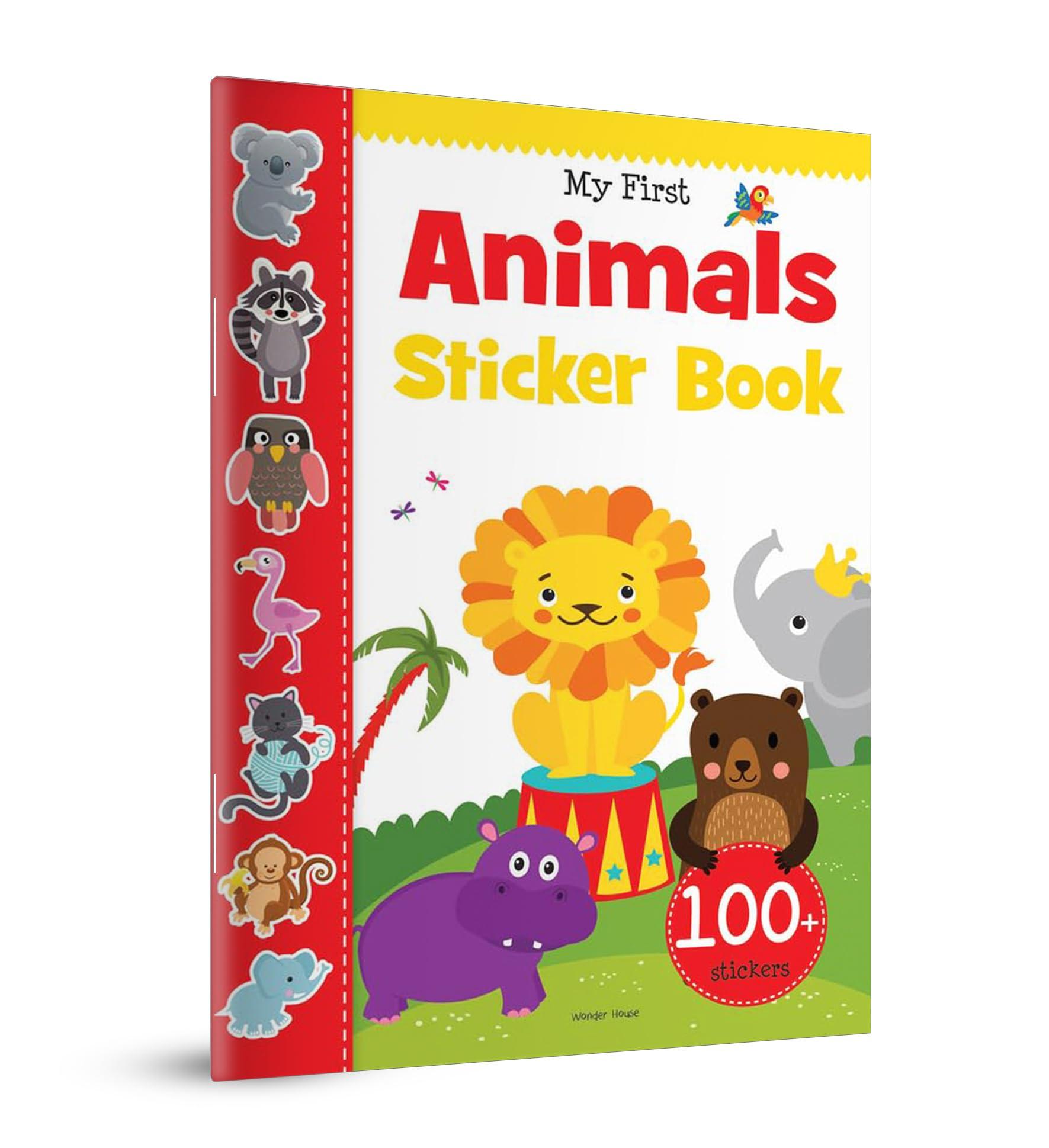 My First Animal Sticker Book: Exciting Sticker Book With 100 Stickers