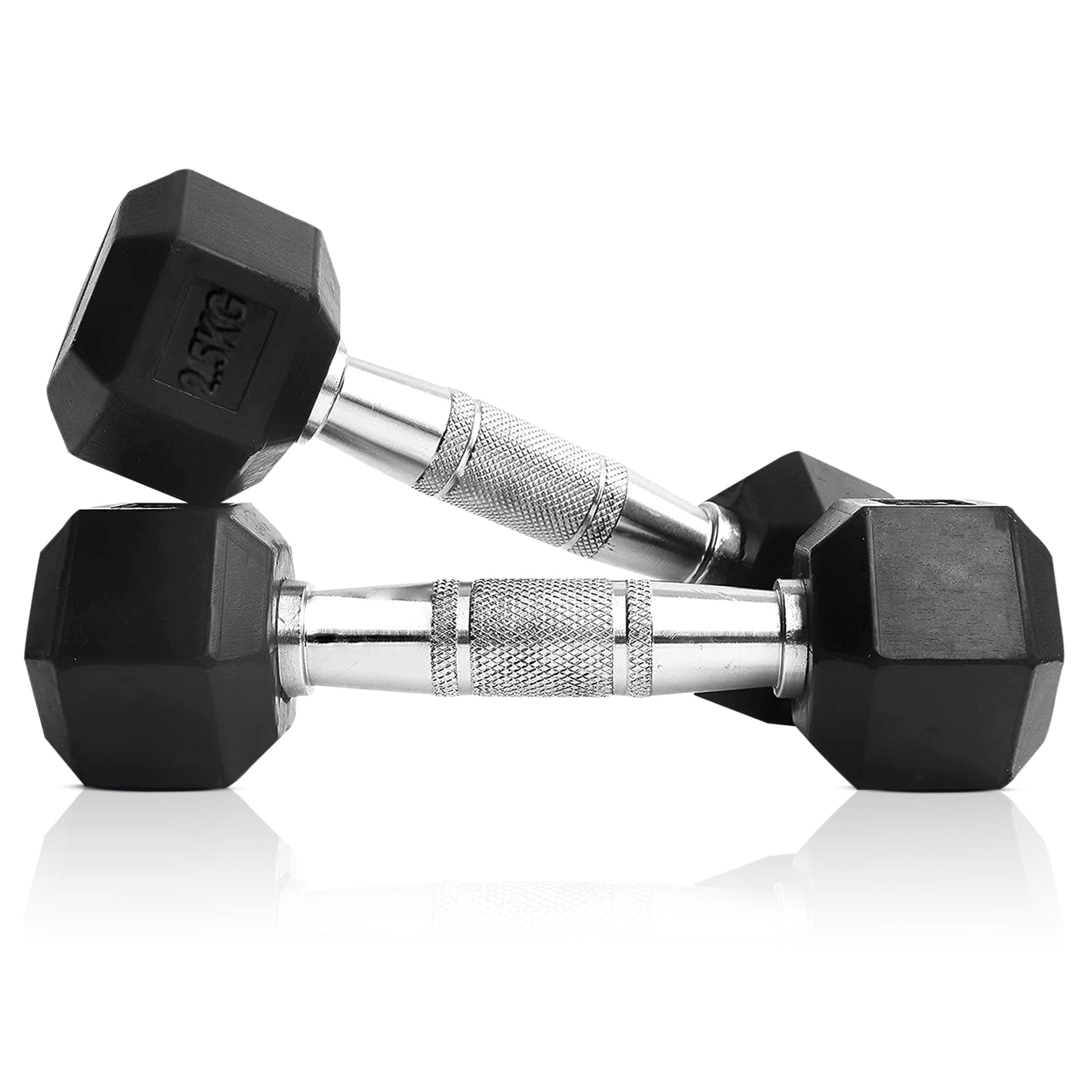 Slovic Dumbbells Set for Home Workout 5 KG [2.5 KG x 2]