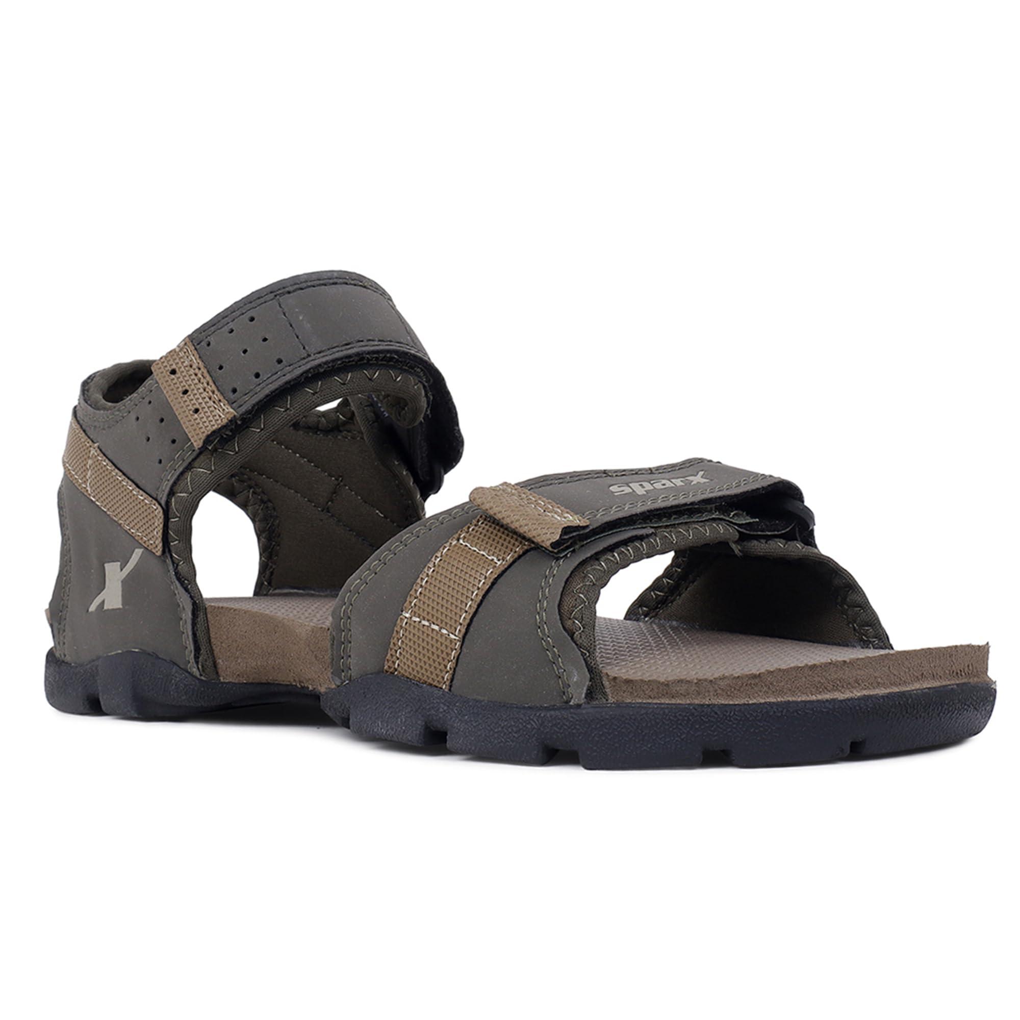 SPARX Men's SS0109G OLIVE CAMEL Sandal 7 (SS0109GOLCL0007)