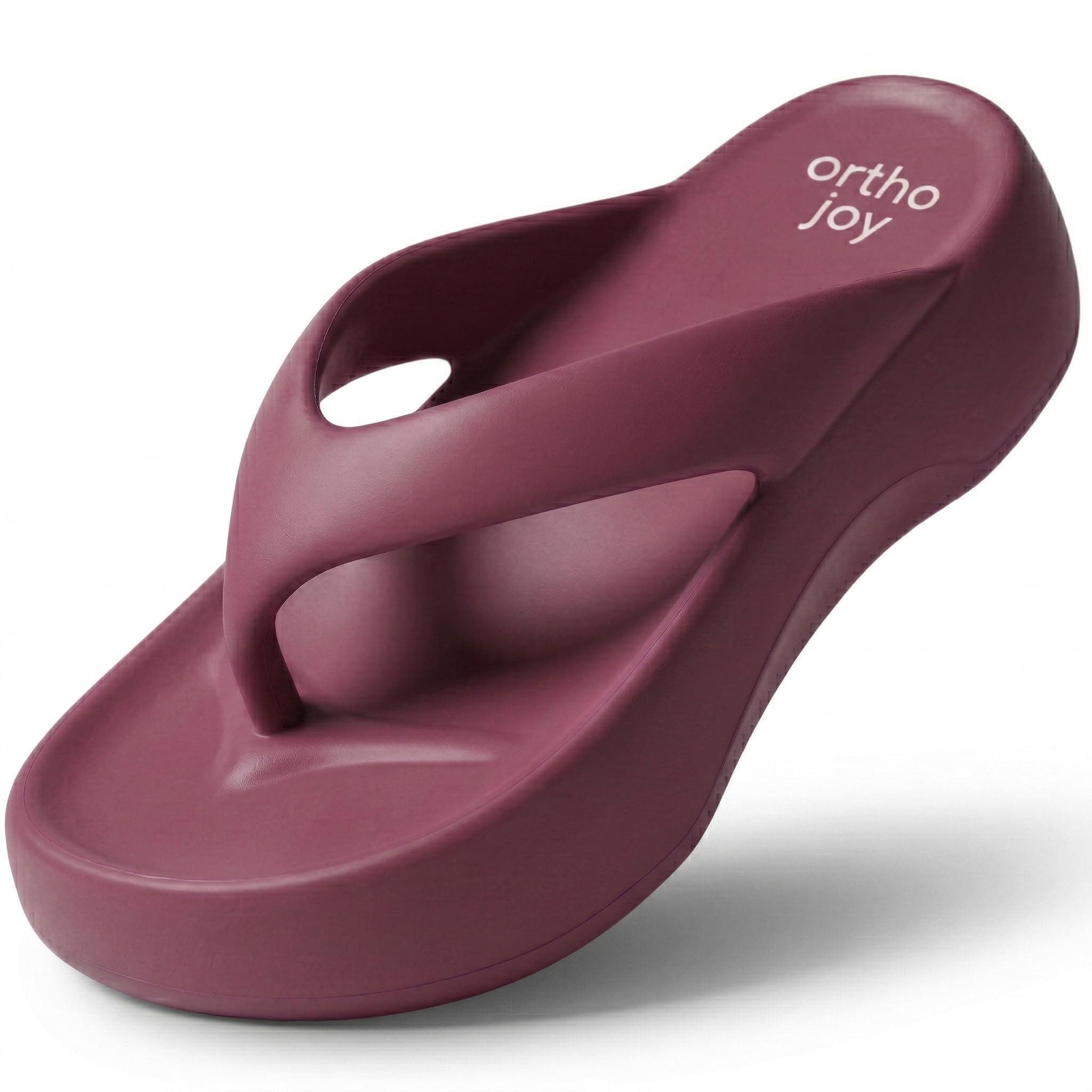ORTHO JOY Orthopedic Slippers for Women | Soft Cushioned EVA Flip Flops with Arch & Heel Support | Lightweight Anti-Slip Comfort Footwear for Daily Wear, Indoor & Outdoor