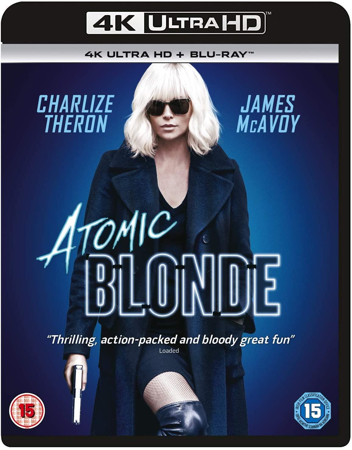 Atomic Blonde (2017) - A David Leitch Film (4K UHD + Blu-ray) (2-Disc) (Uncut | Region Free 4K Ultra HD / Blu-ray | UK Import)