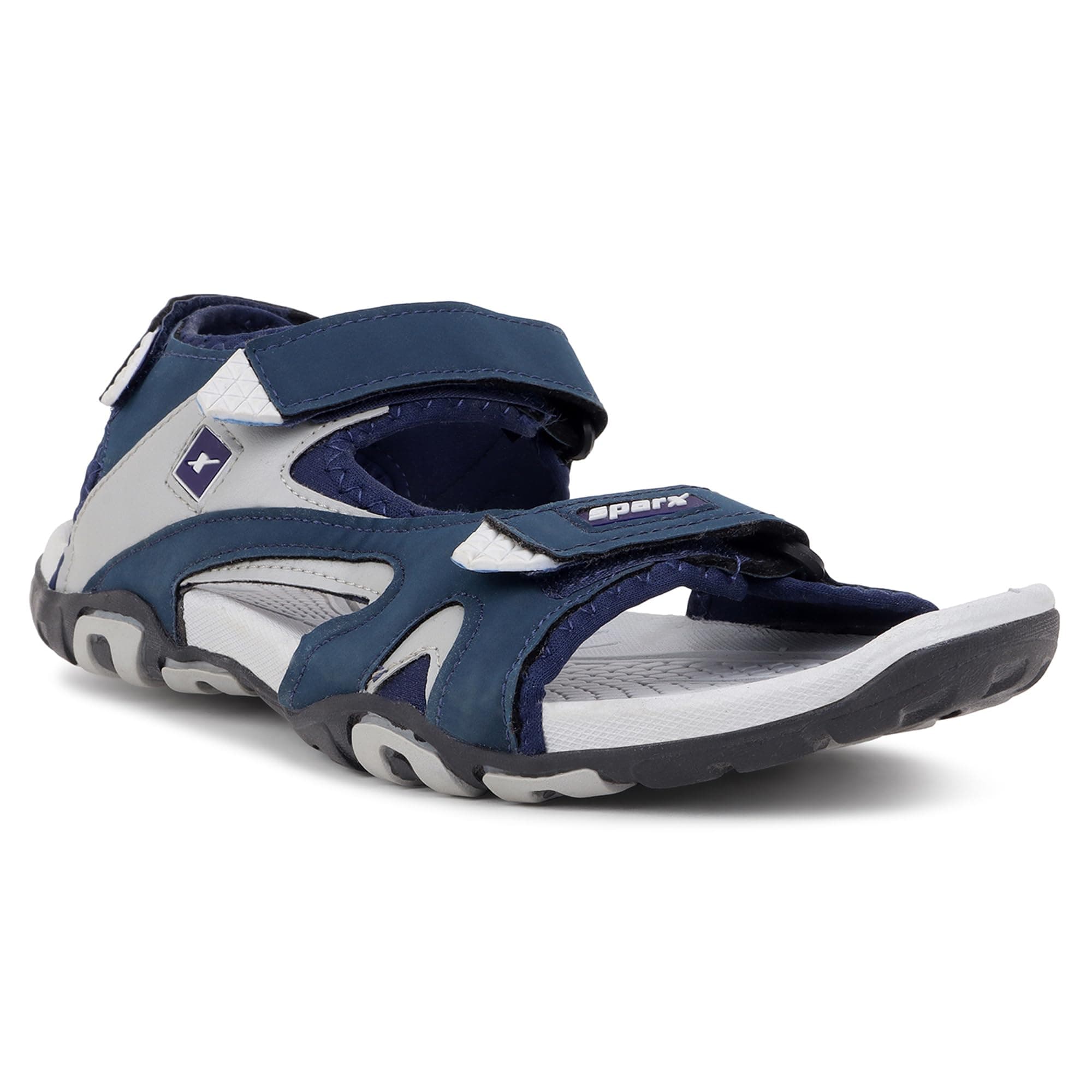 SPARX mens SS 453 | Latest, Daily Use, Stylish Floaters | Grey Sport Sandal - 8 UK (SS 453)