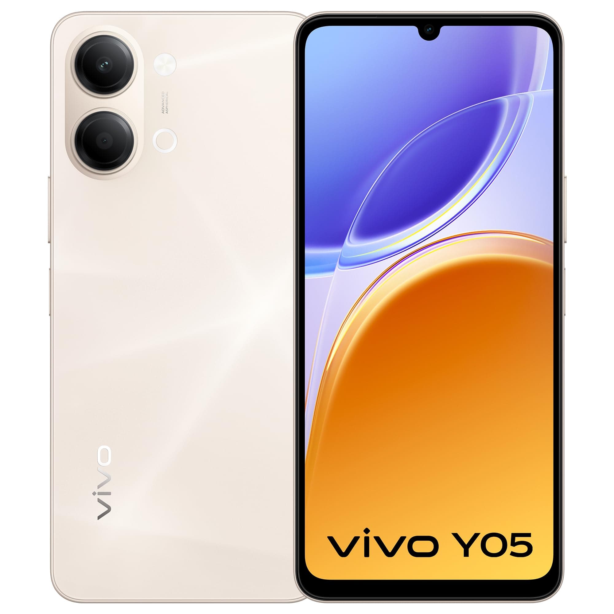 vivo Y05 (Straw Gold, 4GB RAM, 64GB Storage) with No Cost EMI/Additional Exchange Offers