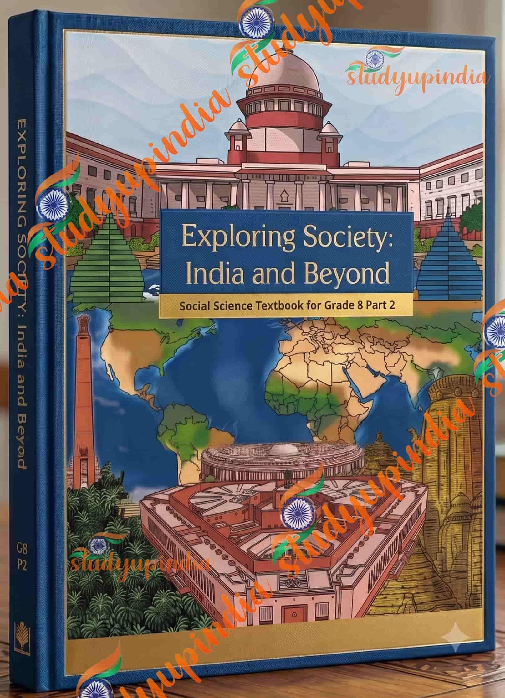 NCERT CLASS 8 Exploring Society – India and Beyond Textbook of Social Science for Grade Part 2 882 2026-27 Edition By Studyupindia
