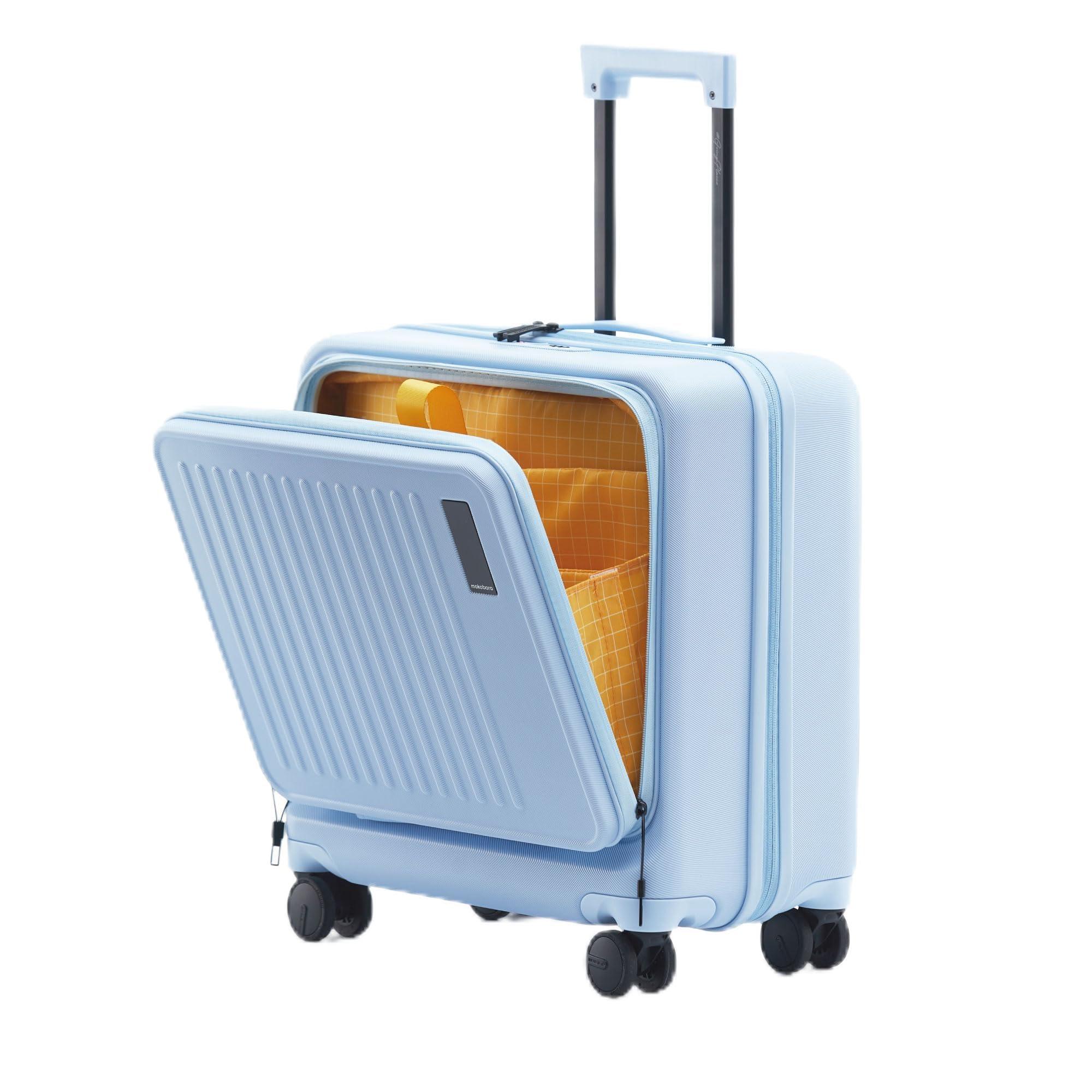 MOKOBARA Transit Cabin Overnighter 15.6 Inch Laptop Trolley 45cm 44L Blue
