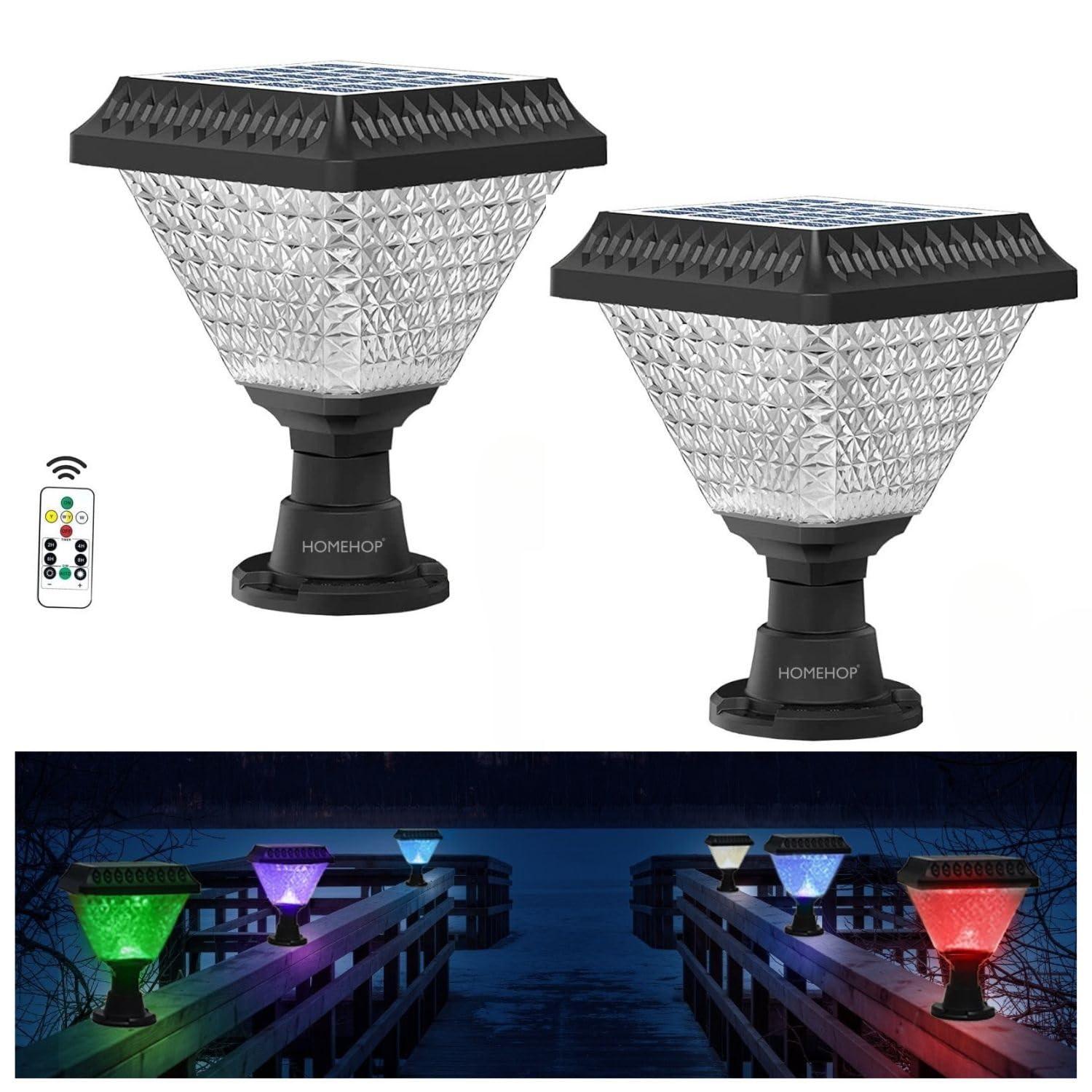 Homehop Solar Light Outdoor Home Garden 10W Gate Lamp Automatic Waterproof