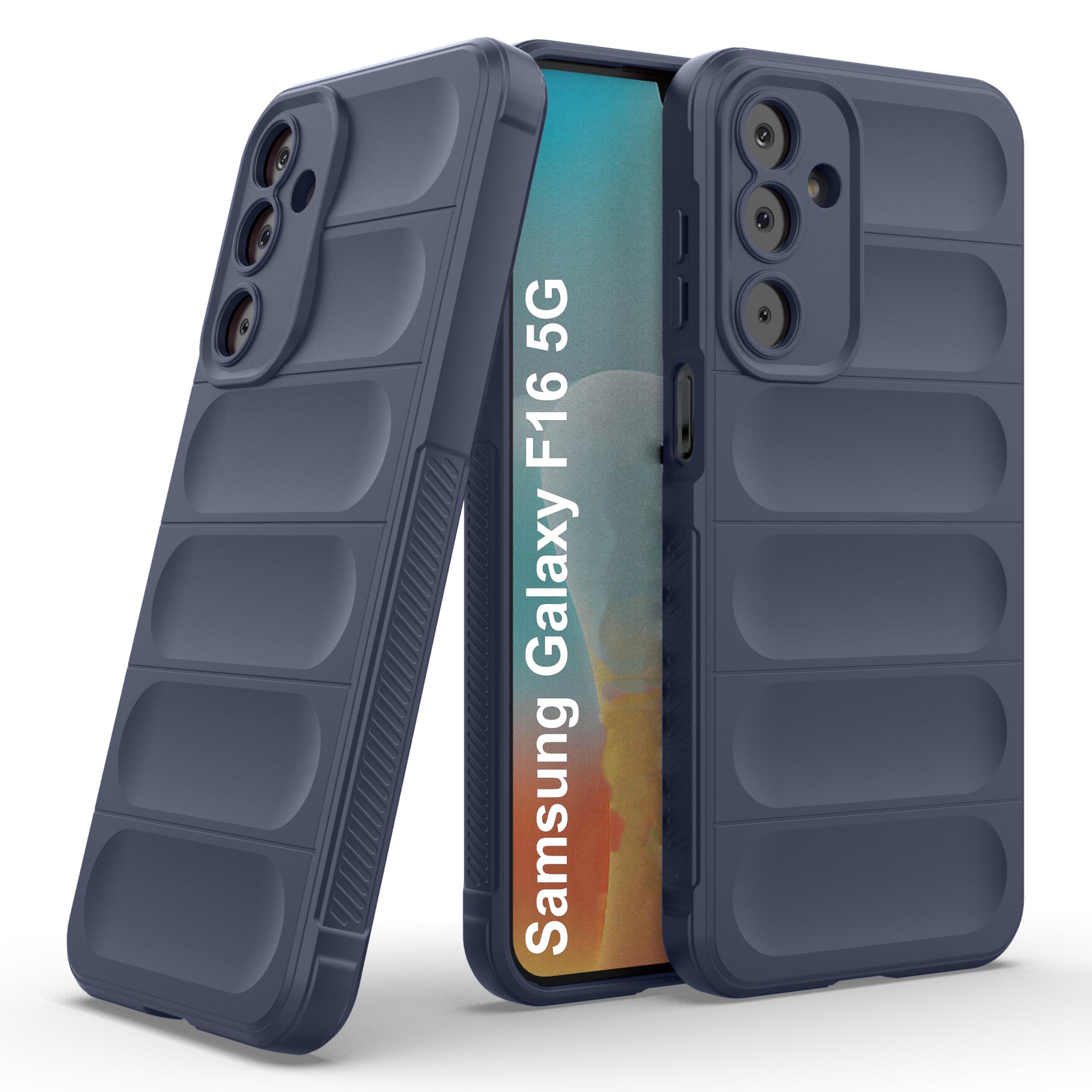 Zapcase Back Case Cover for Samsung Galaxy F16 5G | Compatible for Samsung Galaxy F16 5G Back Cover | Liquid Silicon Magic Case with Camera Protection | Sapphire
