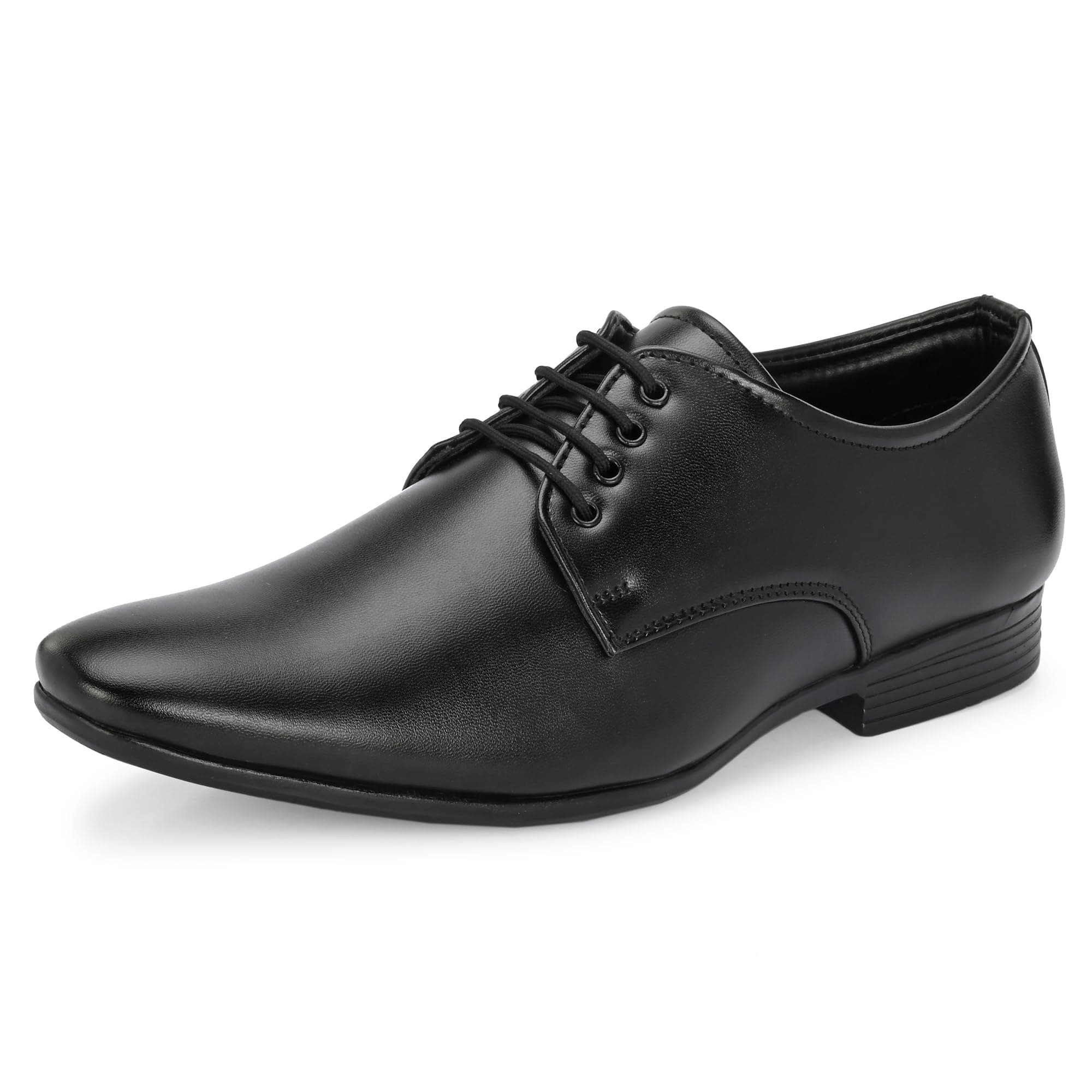 Centrino Formal Shoe for Men | Lace-Up Derby for Business & Casual Wear | Stylish Design with Comfortable Fit Craftsmanship for All-Day Support 64055-1_Black_11