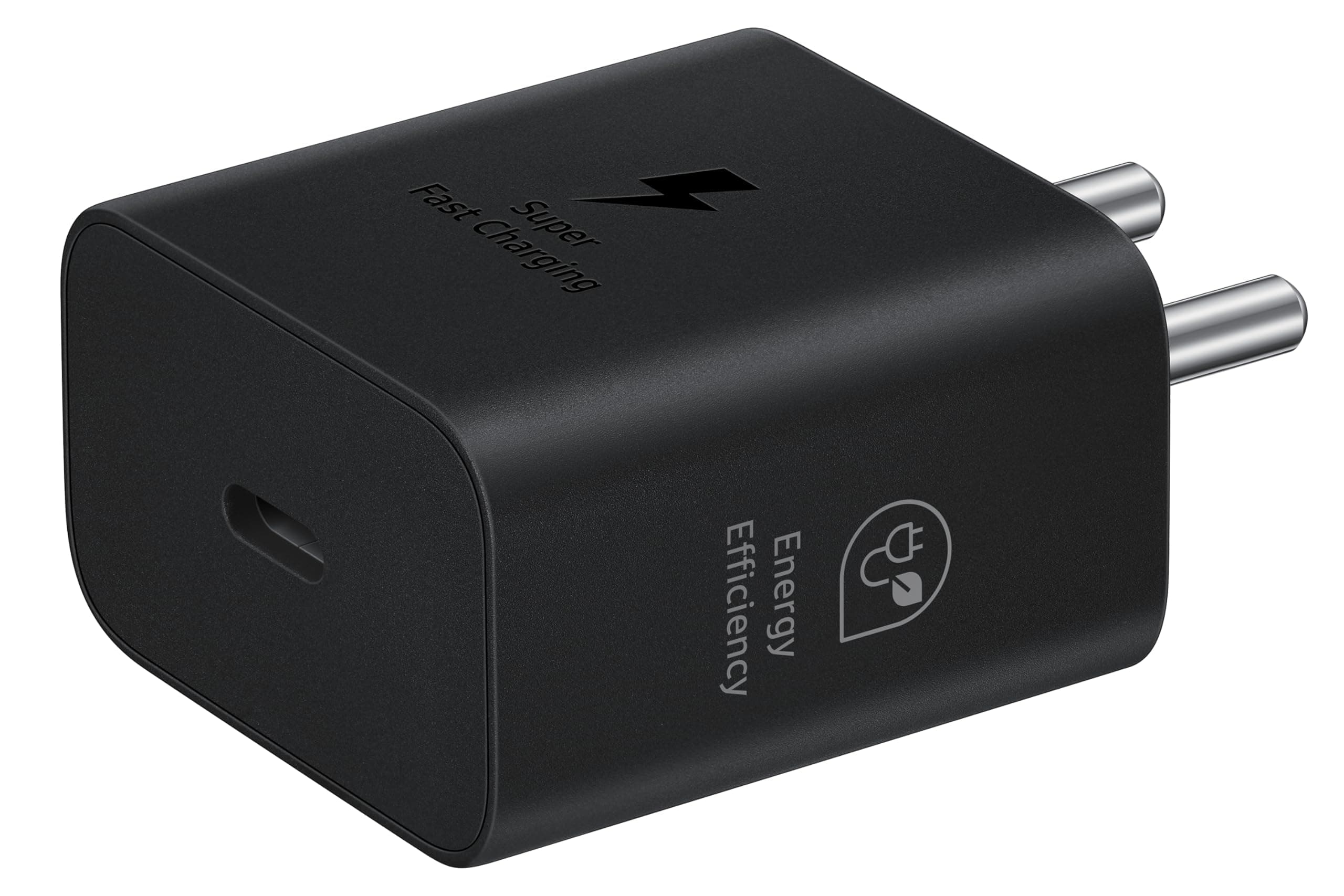 Samsung Original 25W Type-C Travel Adaptor with Cable for Galaxy S10 & Higher Models & Note Series, Black