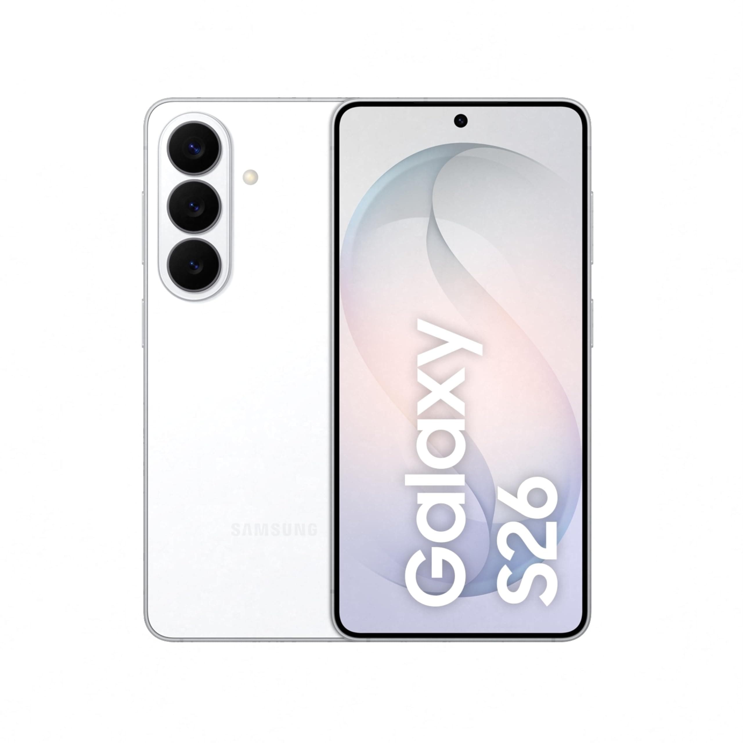 Samsung Galaxy S26 5G (White, 12GB RAM, 512GB Storage), AI Phone, Photo Assist, Creative Studio, 50MP Camera with ProVisual Engine, Powerful Customized Processor and 4300mAh Battery