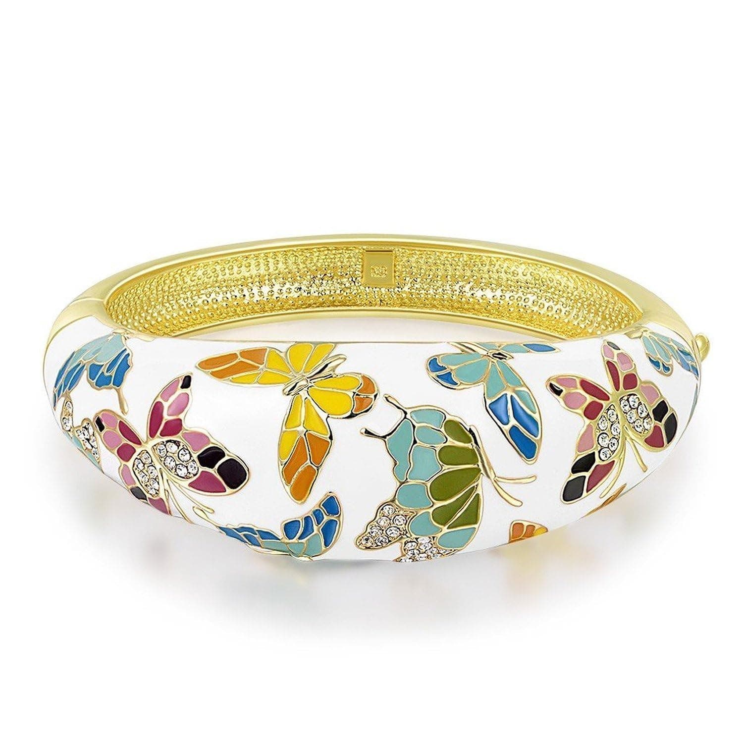 YouBella Fashion Jewellery Crystal Stylish Bracelets Bangle For Women and Girls (Style 1)