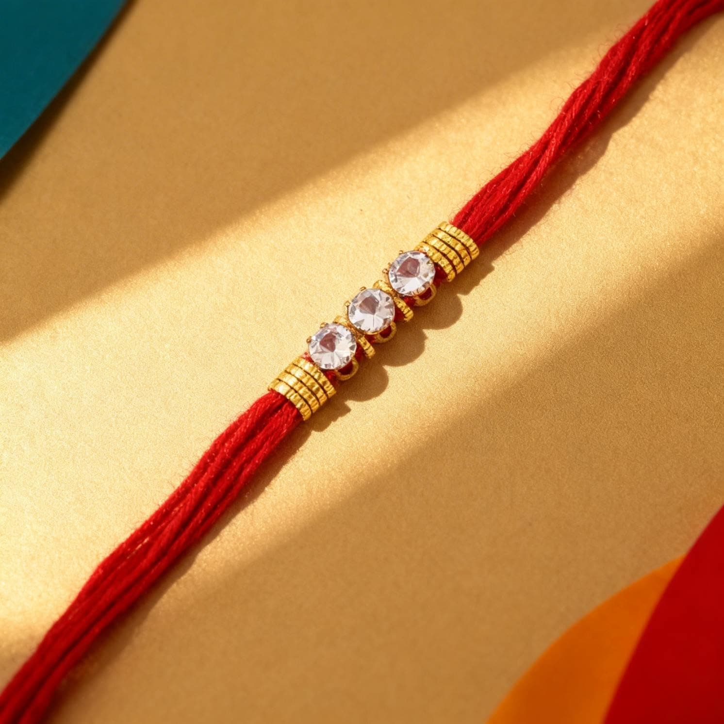 Roshan Heer American Diamond Rakhi