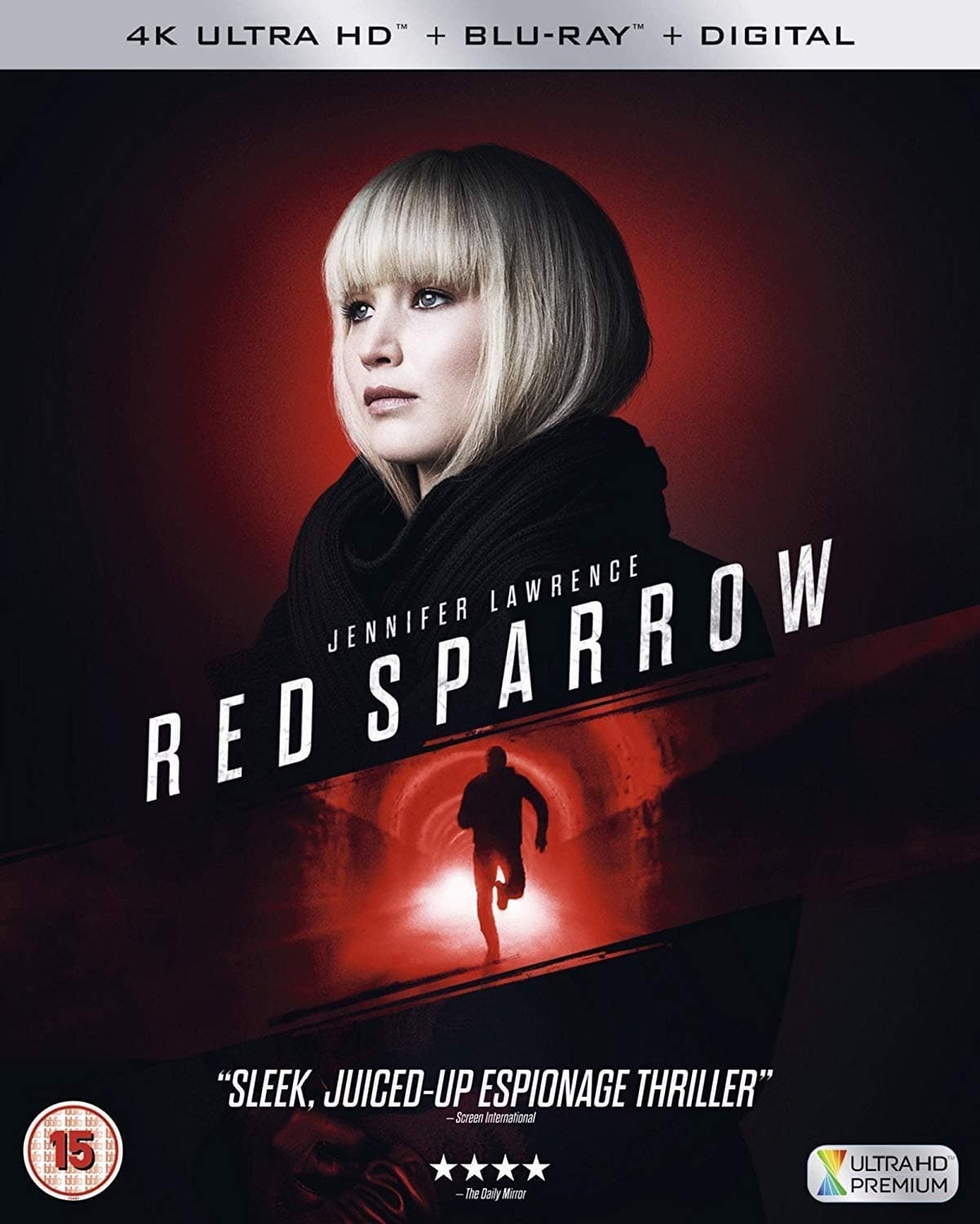 Red Sparrow (2018) (4K UHD + Blu-ray + Digital HD) (2-Disc) (Special Collector's Edition Box Set) (Uncut | Slipcase Packaging | Region Free 4K Ultra HD / Blu-ray | UK Import)
