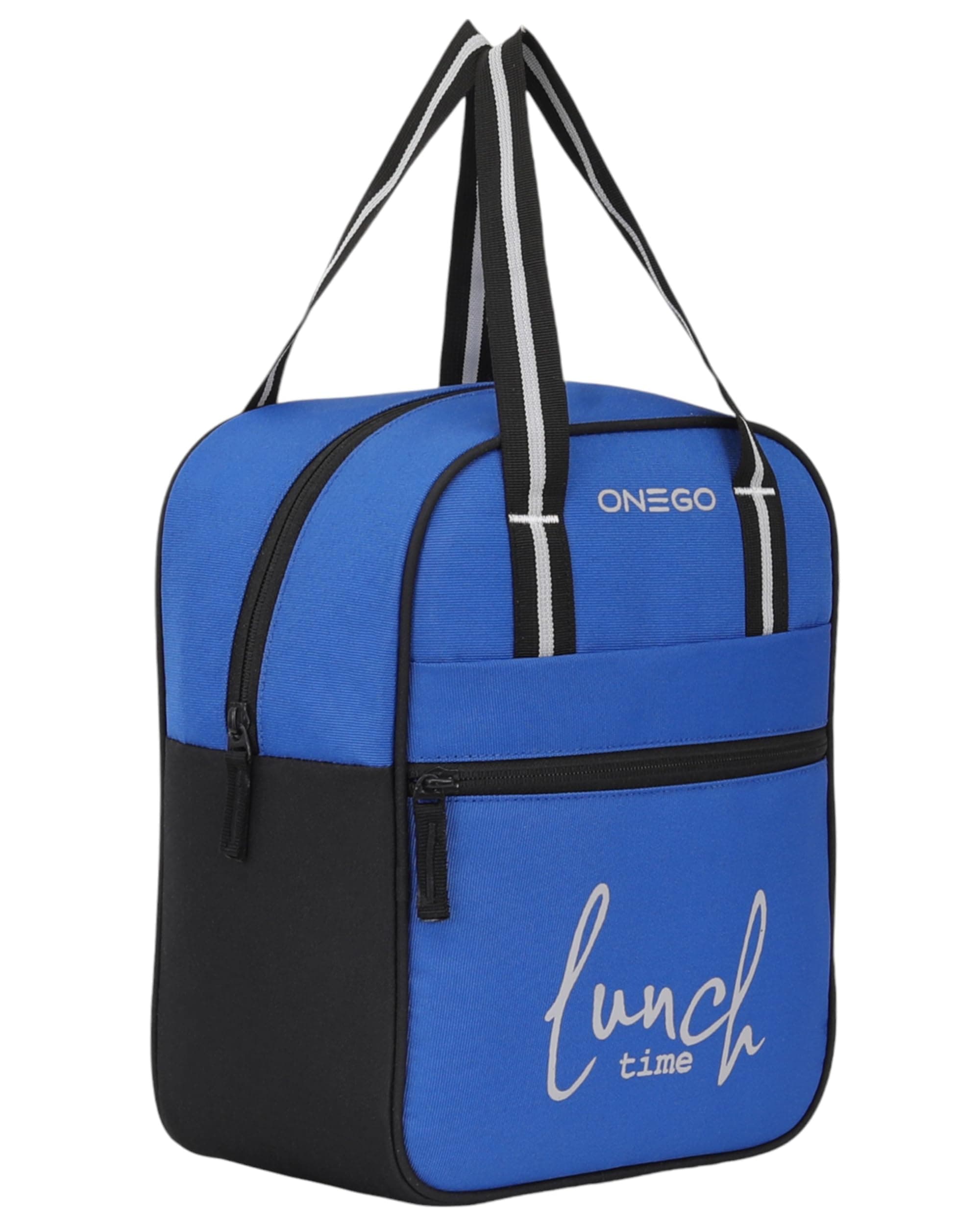 Durable & Lightweight Lunch Bag | Trendy Water-Resistant Tiffin Bag & Meal Holder for Office, School, Travel & Picnic, Stylish, Insulated Design for Men, Women & Kids (Royal Blue)