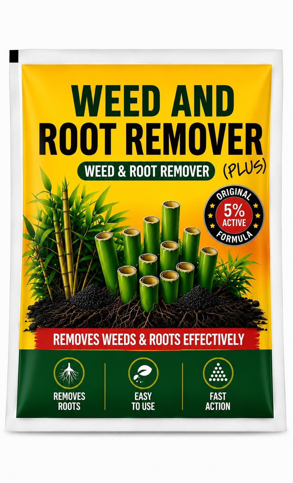 Weed and Root Remover 200G Ready to Use | Fast Acting Deep Penetrating Formula | Removes Weeds from Root for Garden, Lawn, Driveways, Pathways & Outdoor Areas (Pack Of 01)
