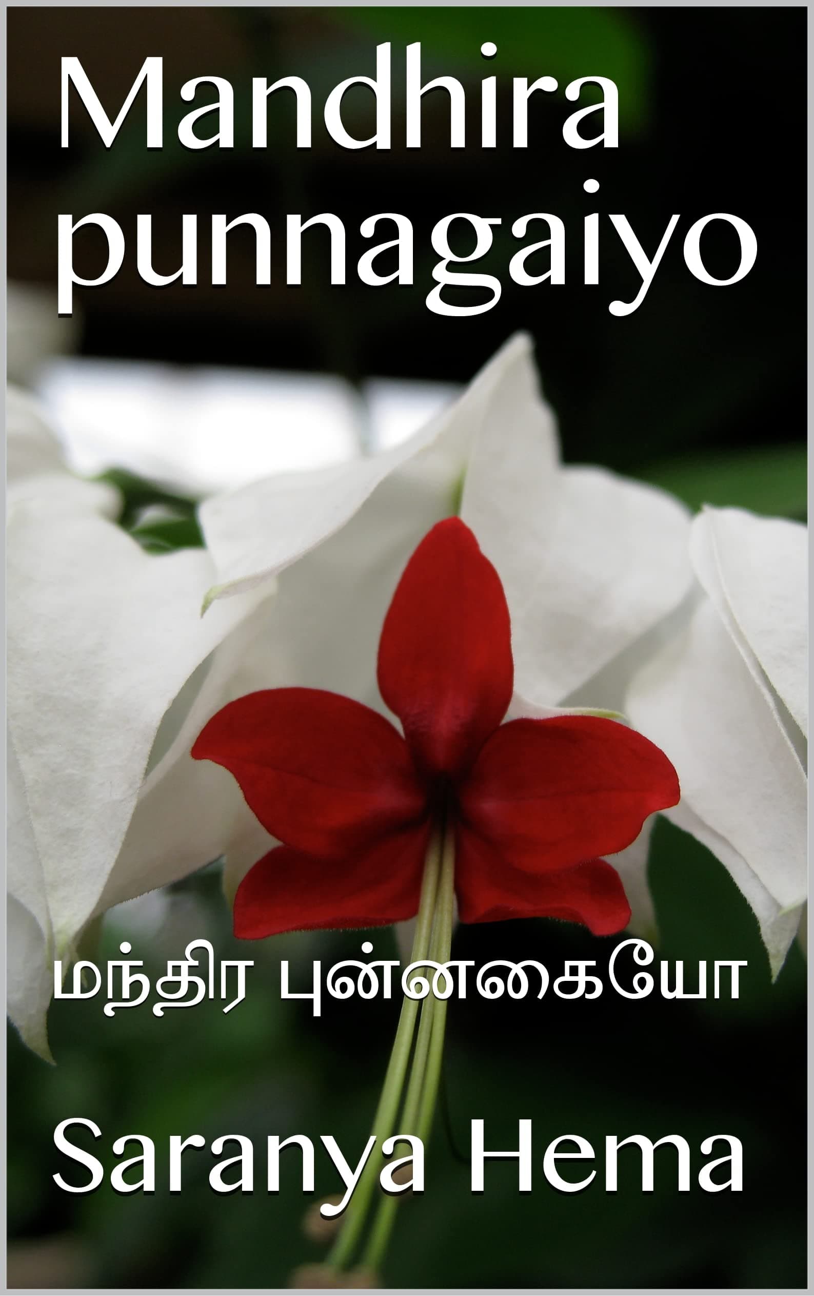 Mandhira punnagaiyo: மந்திர புன்னகையோ (Tamil Edition)