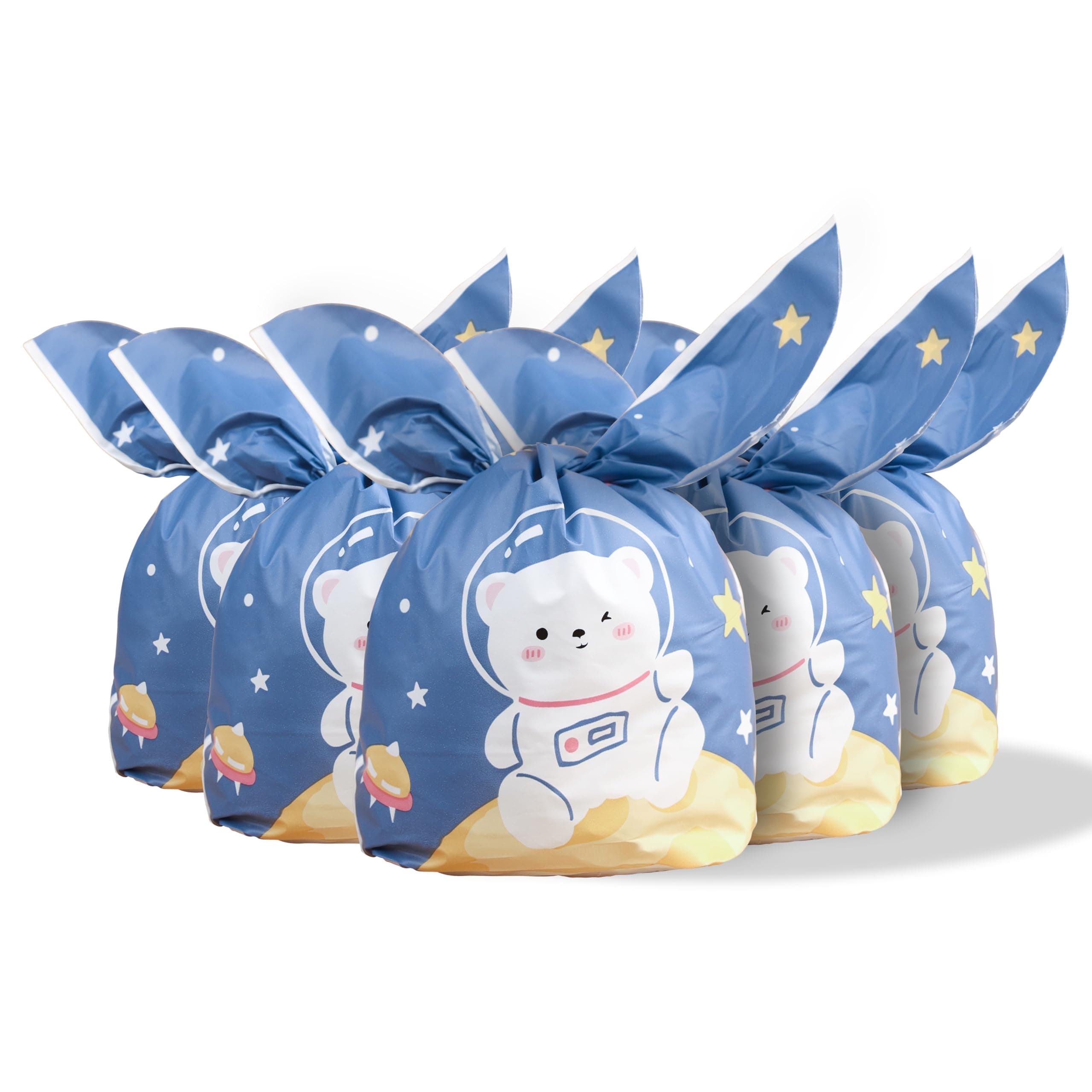Return Gift Bags - Return Gift Bags for Kids Birthday - Gift Packing Bags - Goodie Bag for Return Gift - Gift Covers Pouch for Birthday - Party Bags, Teddyblue