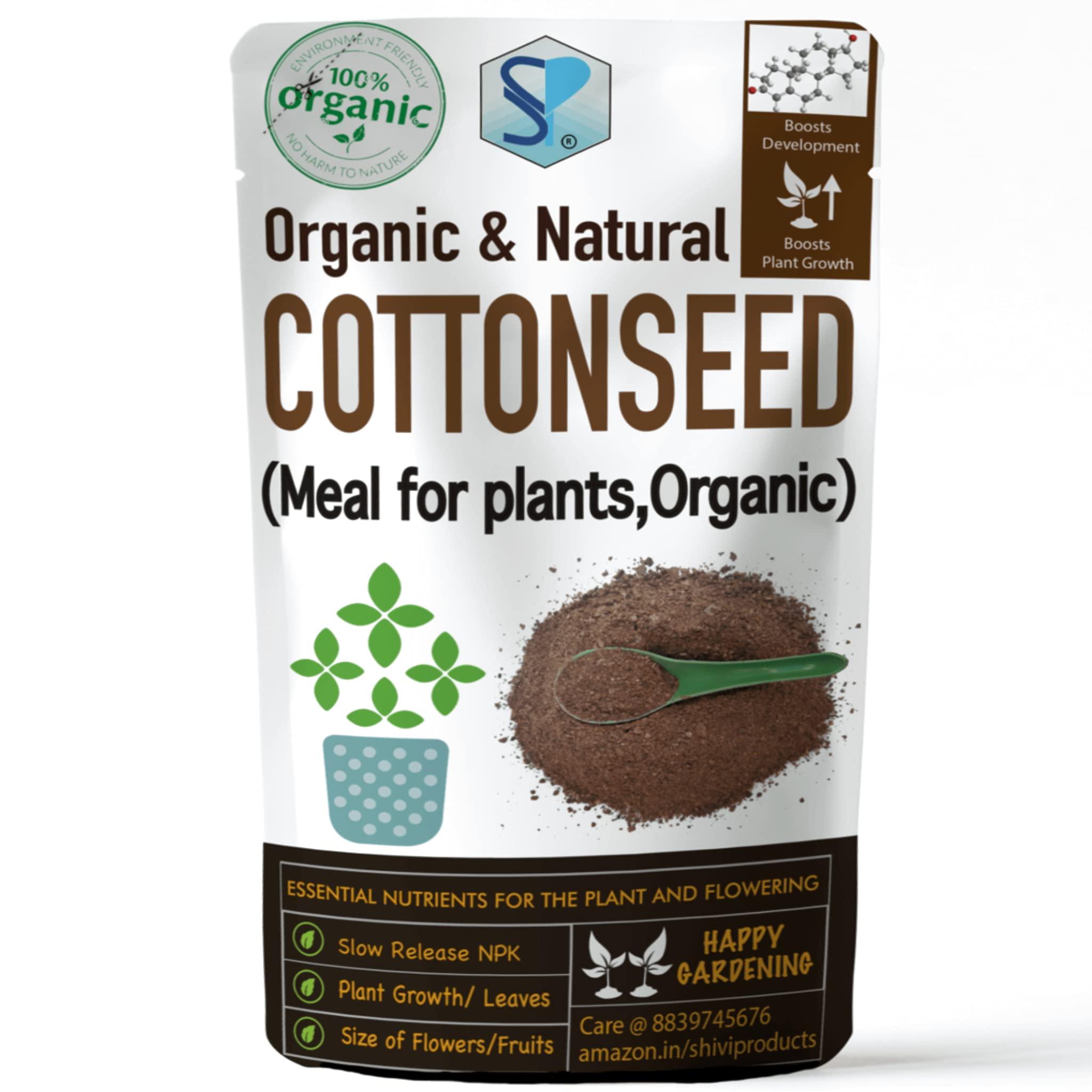 Shiviproducts fertilizers for Plants Home gardening. (cotton seed meal (450 g))