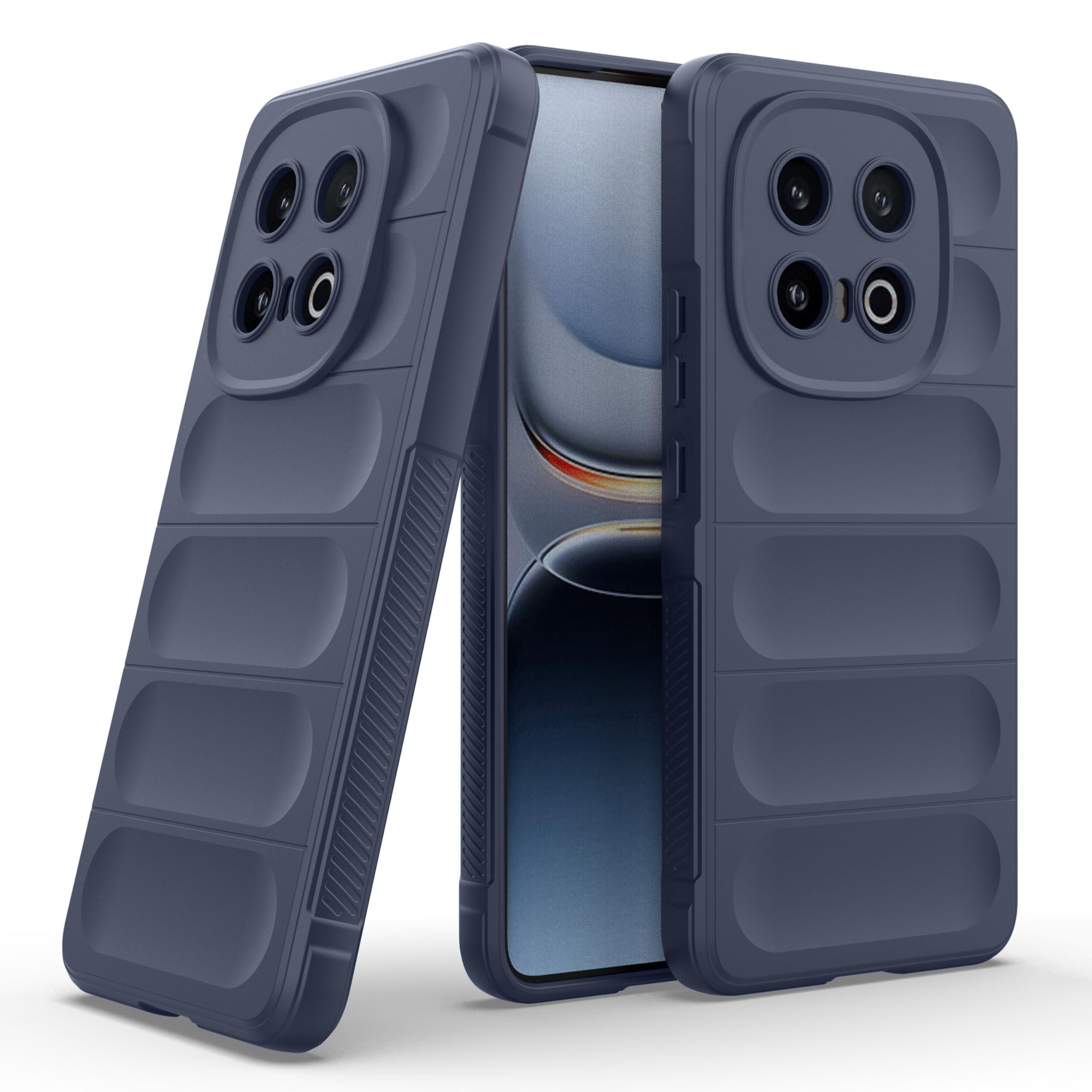 Zapcase Back Case Cover for iQOO 13 5G | Compatible for iQOO 13 5G Back Cover | Liquid Silicon Magic Case with Camera Protection | Sapphire