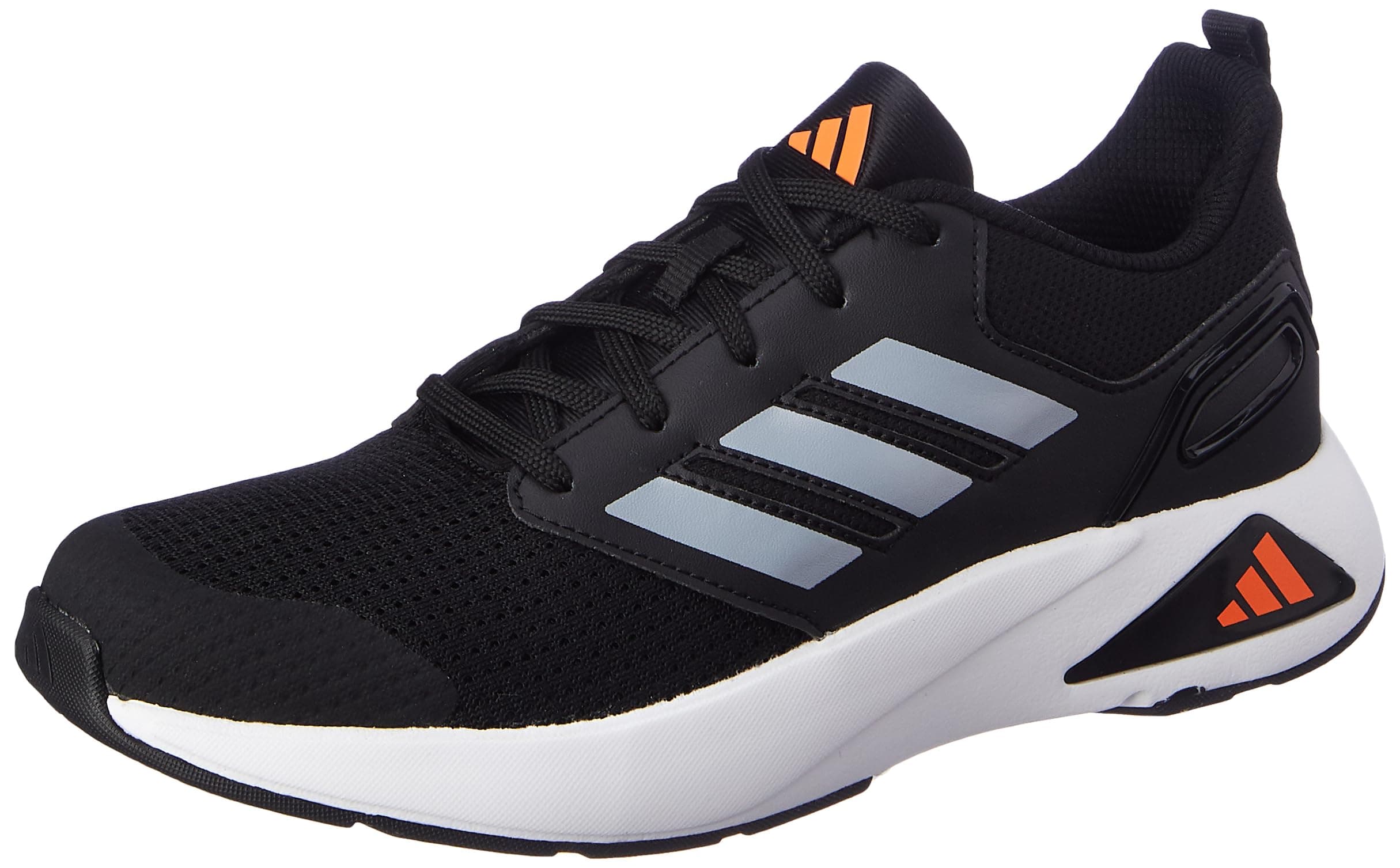 adidas Mens ENRY Flux M CBLACK/Grey/Solred Running Shoe - 8 UK (IU6266)