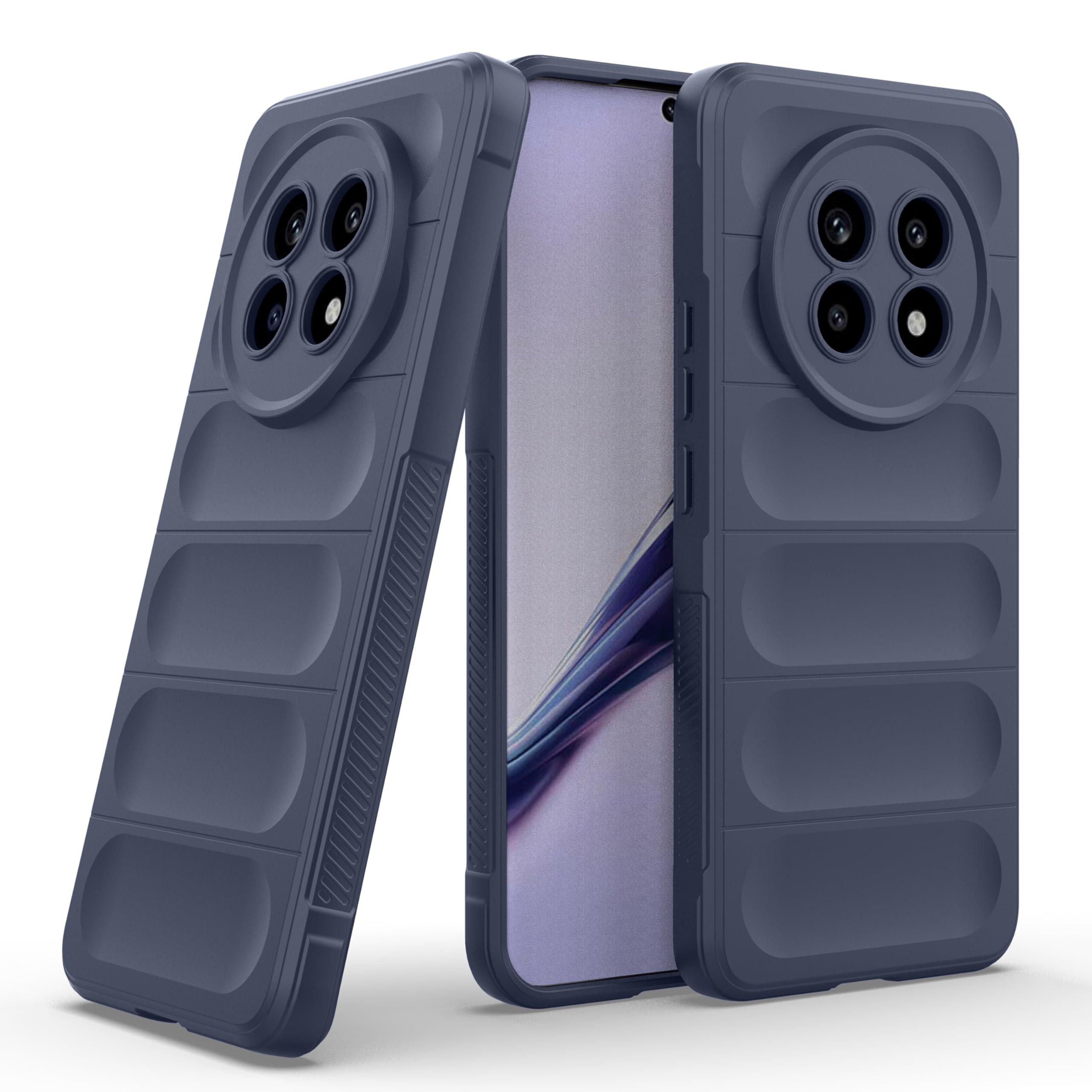 Zapcase Back Case Cover for Realme 13 Pro 5G | Compatible for Realme 13 Pro Back Cover | Liquid Silicon Magic Case with Camera Protection | Sapphire