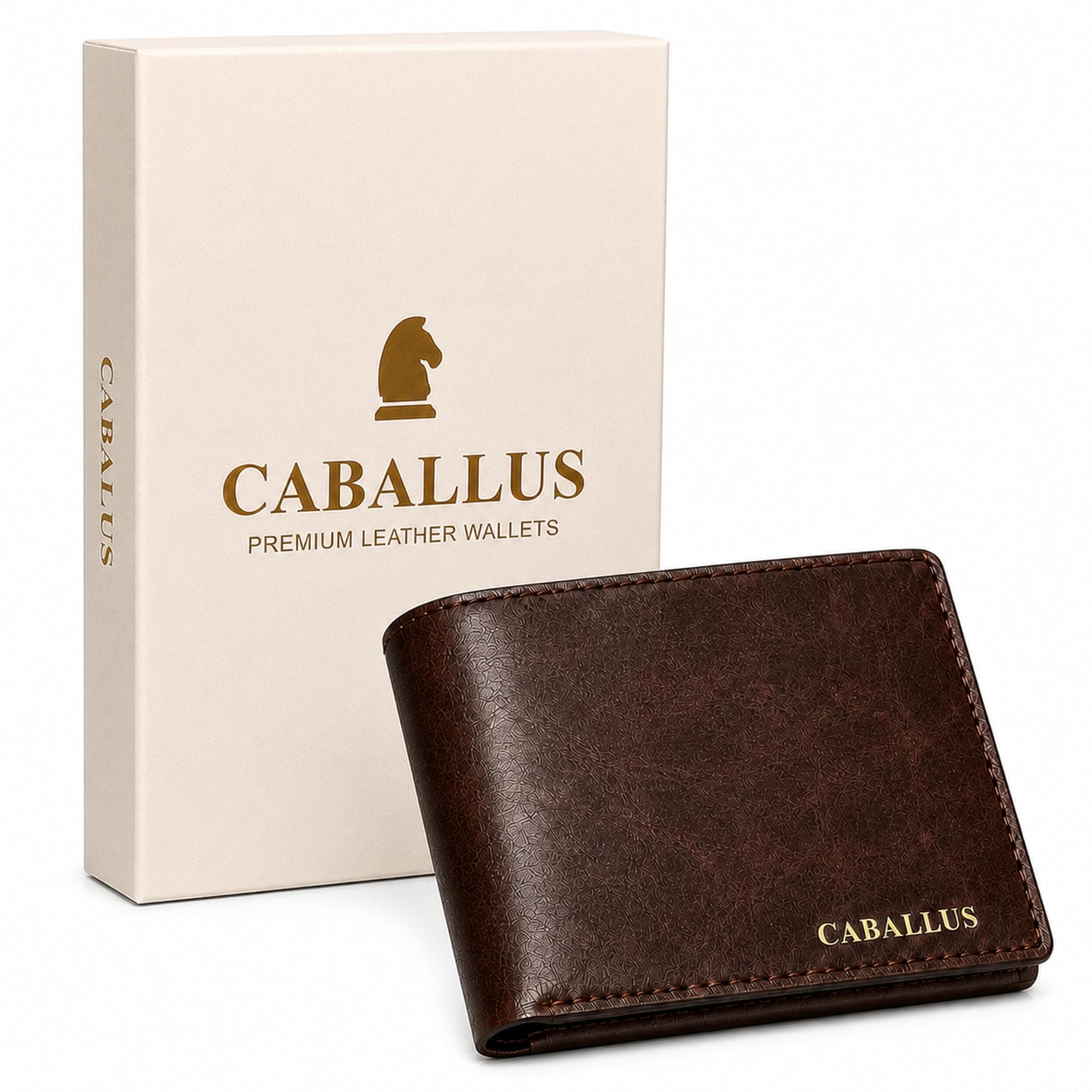 caballus Stylish Leather Wallet for Men with Card Holder