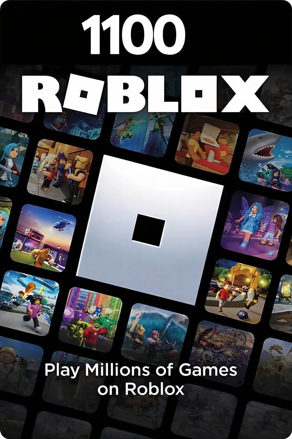 Robux Gift Card Code - 1100 Robux (Digital Code- Email Delivery Within 1 Hour)