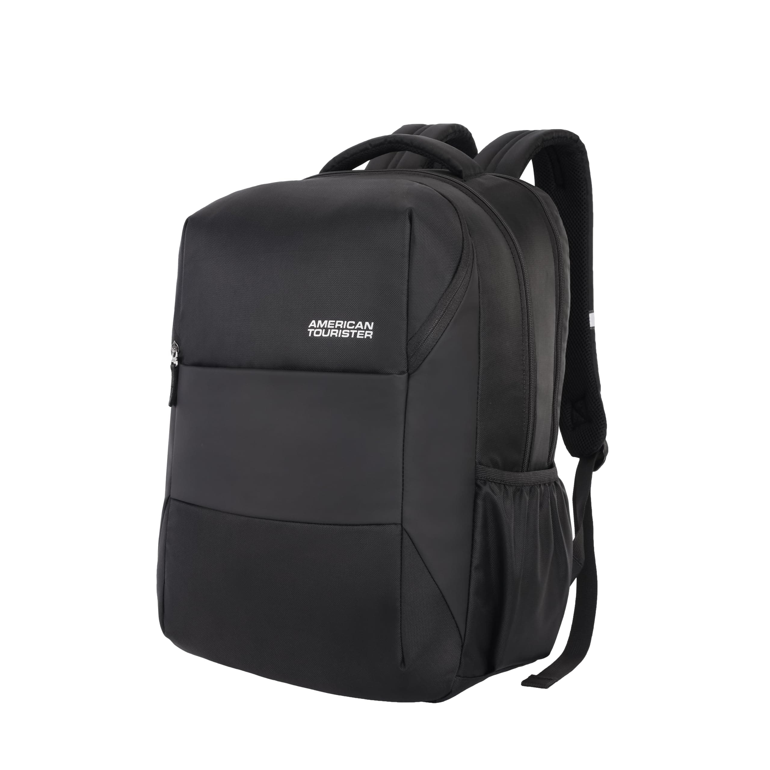 American Tourister Valex+ | 36L Backpack | 17" Laptop Bag | 3 Compartments | College & Office Backpack for Men and Women | Black | 1 Yr Global Warranty