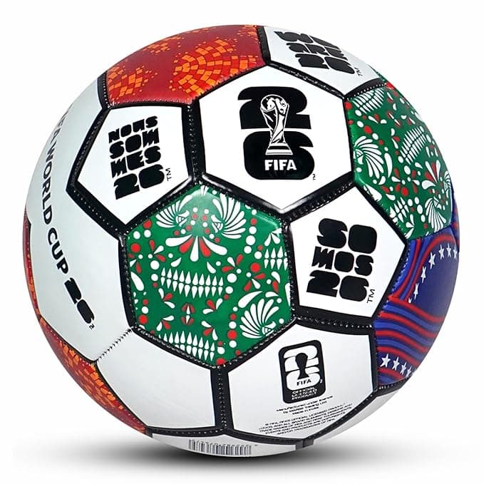 Hamleys FIFA World Cup 2026 Official Licensed Merchandise | Size 5 Football | White Graphic